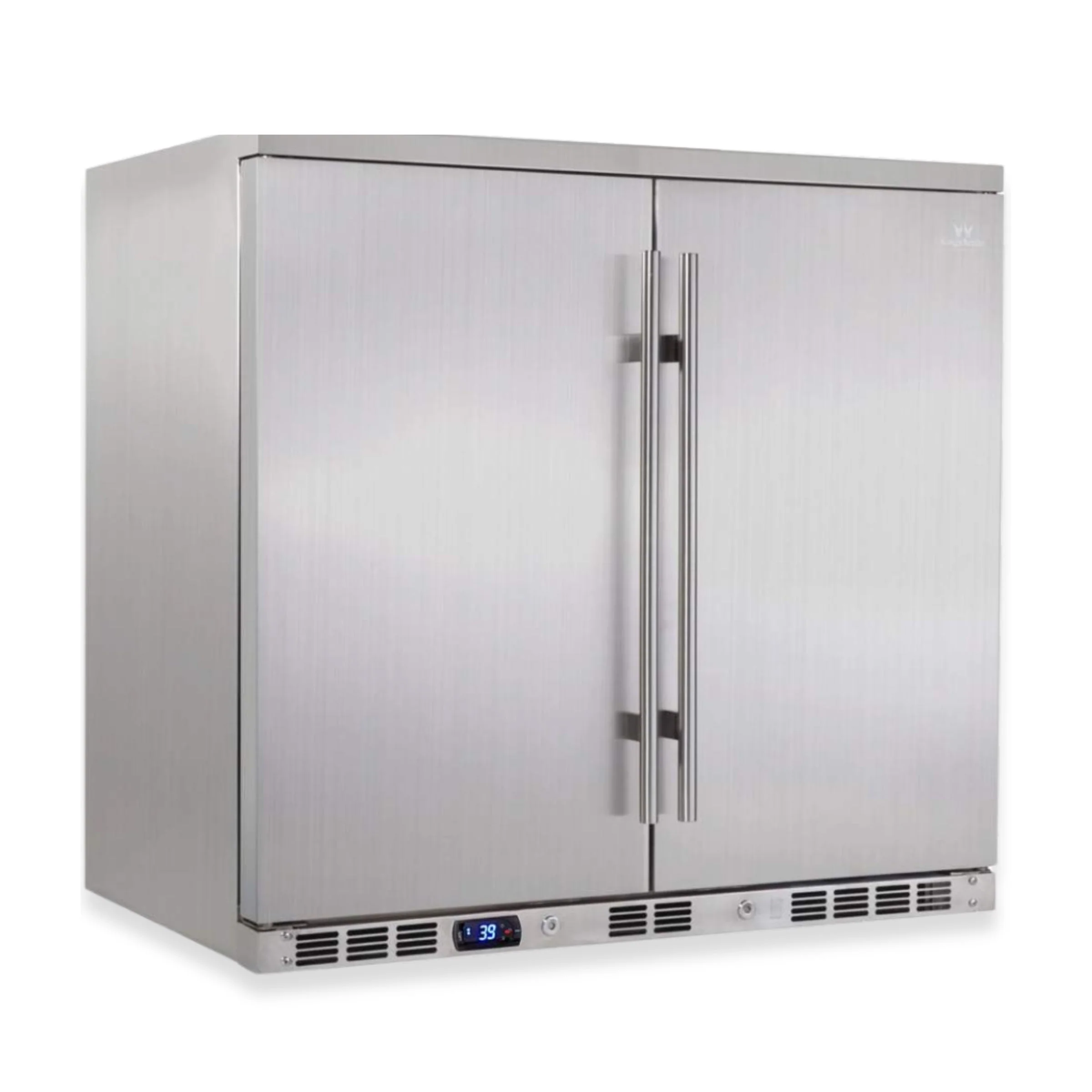 36 Inch Outdoor Beverage Refrigerator 2 Door For Home - Image 2
