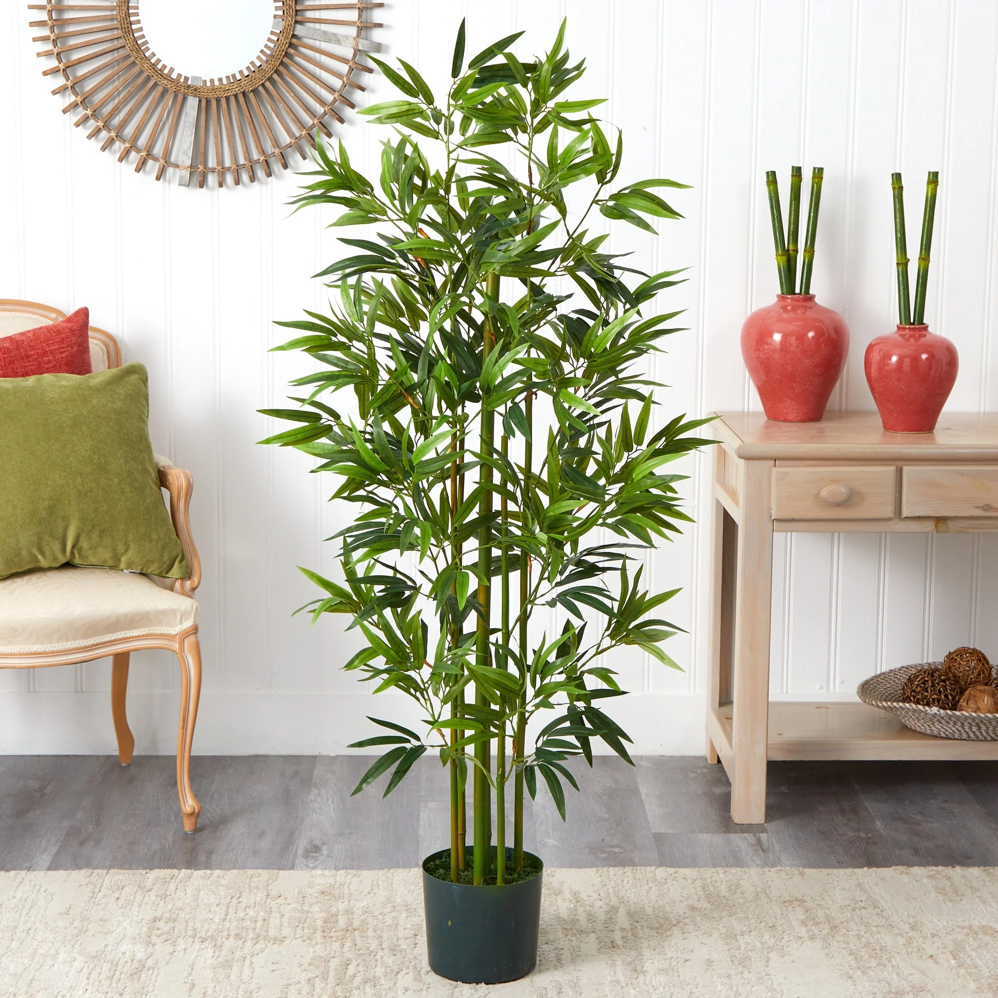 5’ Bamboo Artificial Tree - Image 3