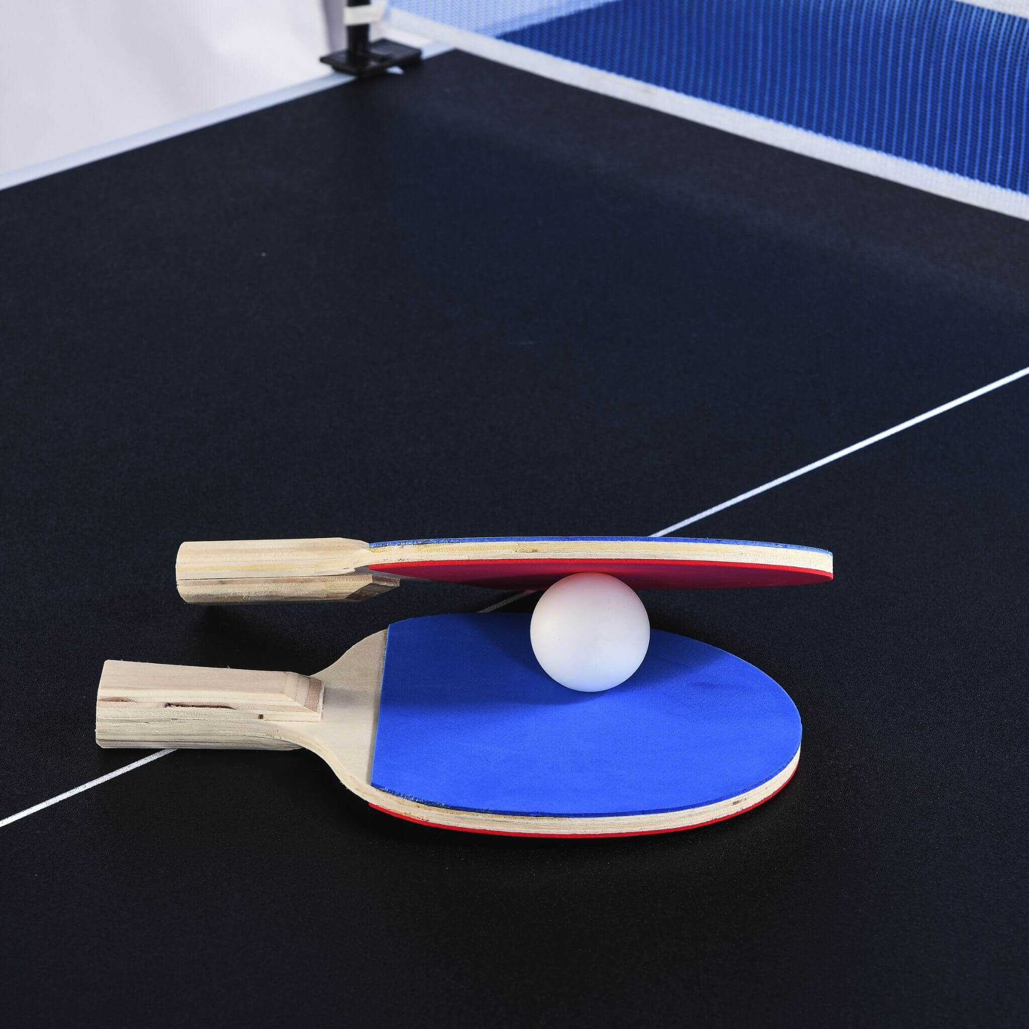6FT Premium Wooden Multifunctional Pool Table With Table Tennis Top (SAK62741) - Image 7