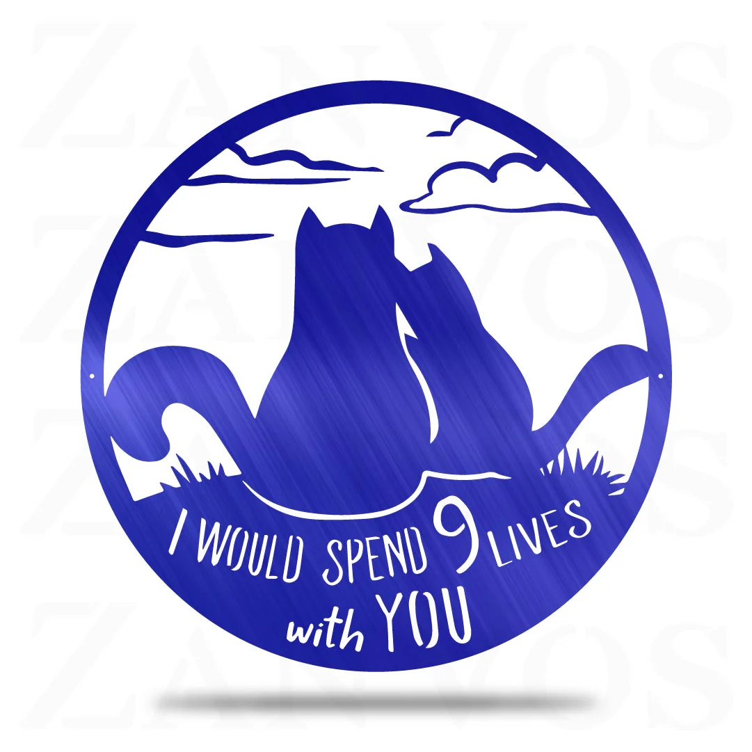 9 Lives Together Wall Art - Image 3