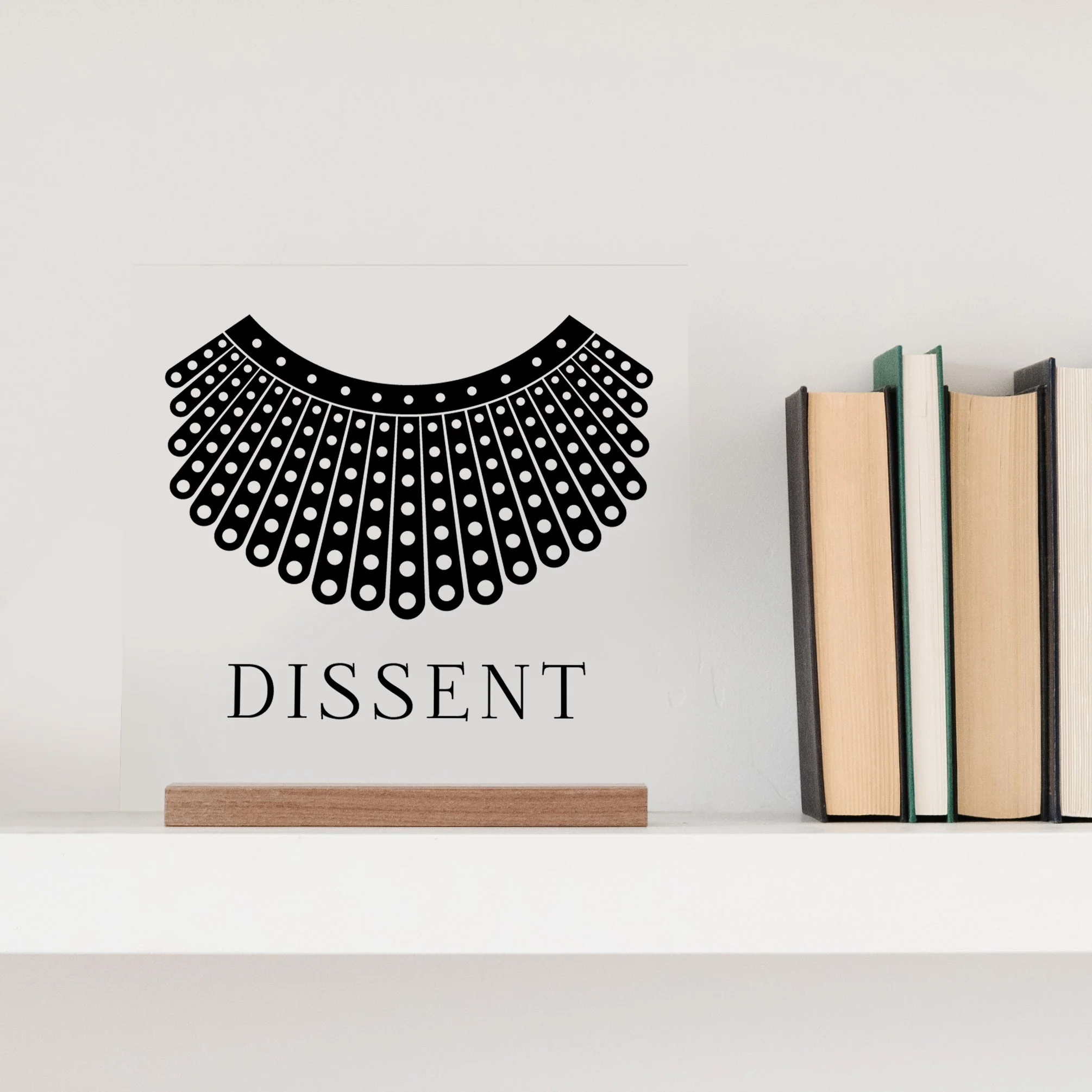 Acrylic RBG Dissent Collar - Image 6