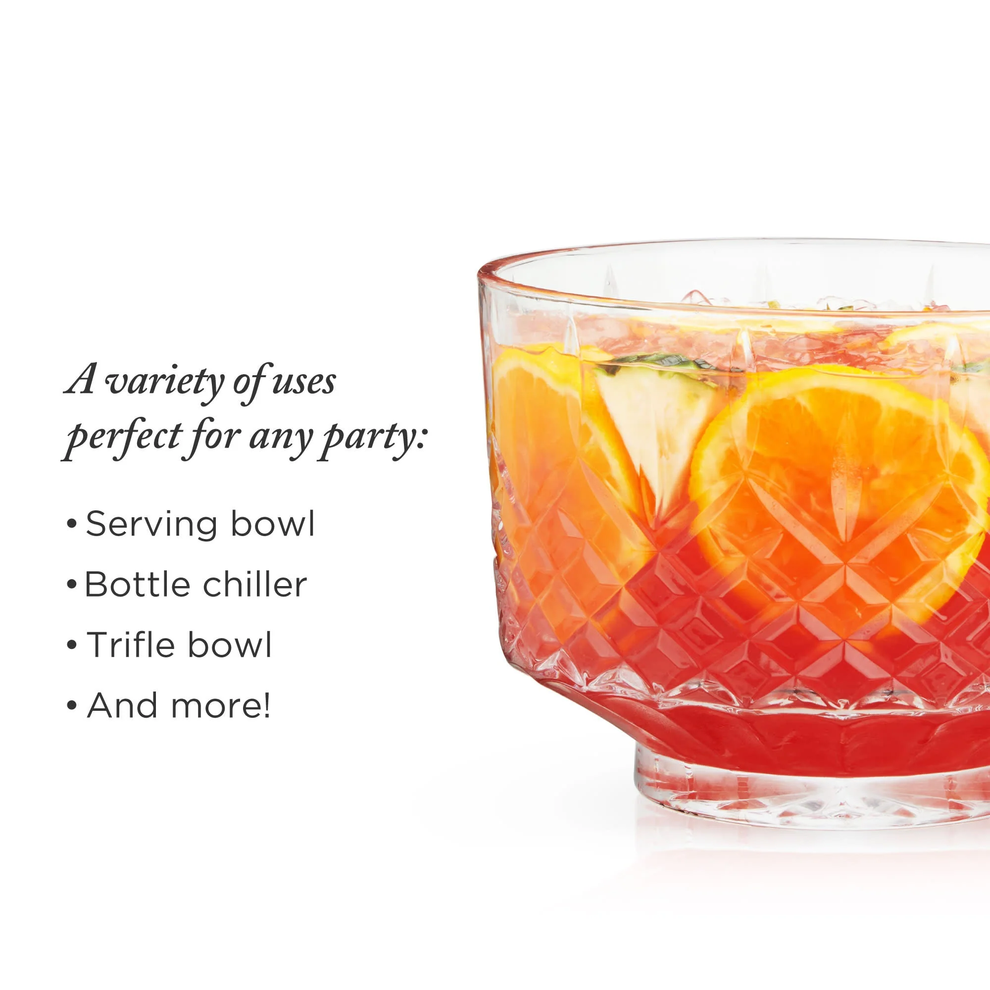 Admiral Crystal Punch Bowl - Image 6