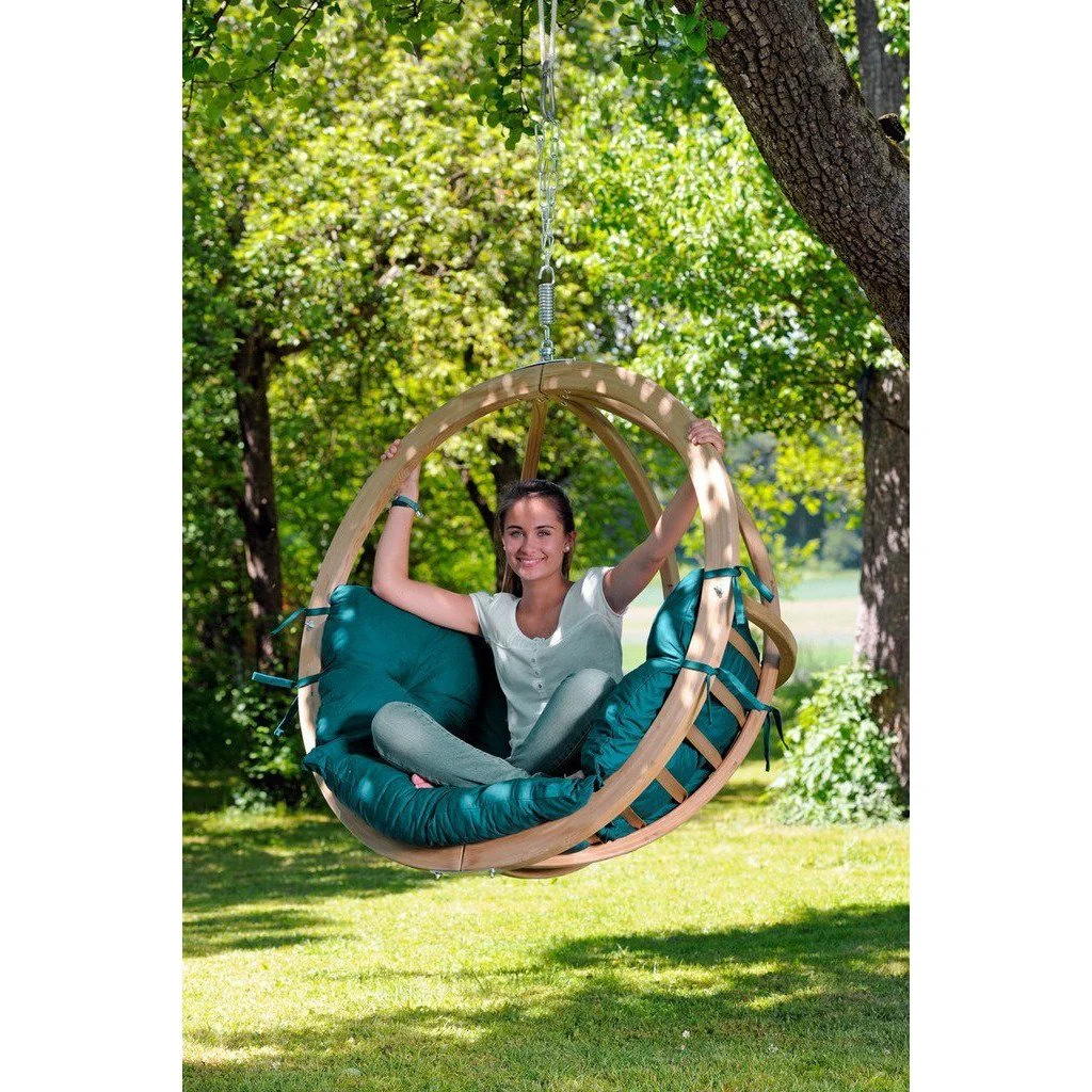 Amazonas Globo Single Green Hanging Chair - Image 2