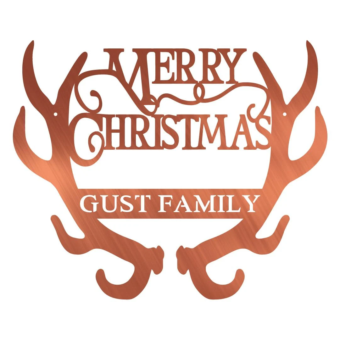 Antler Merry Christmas - Image 3