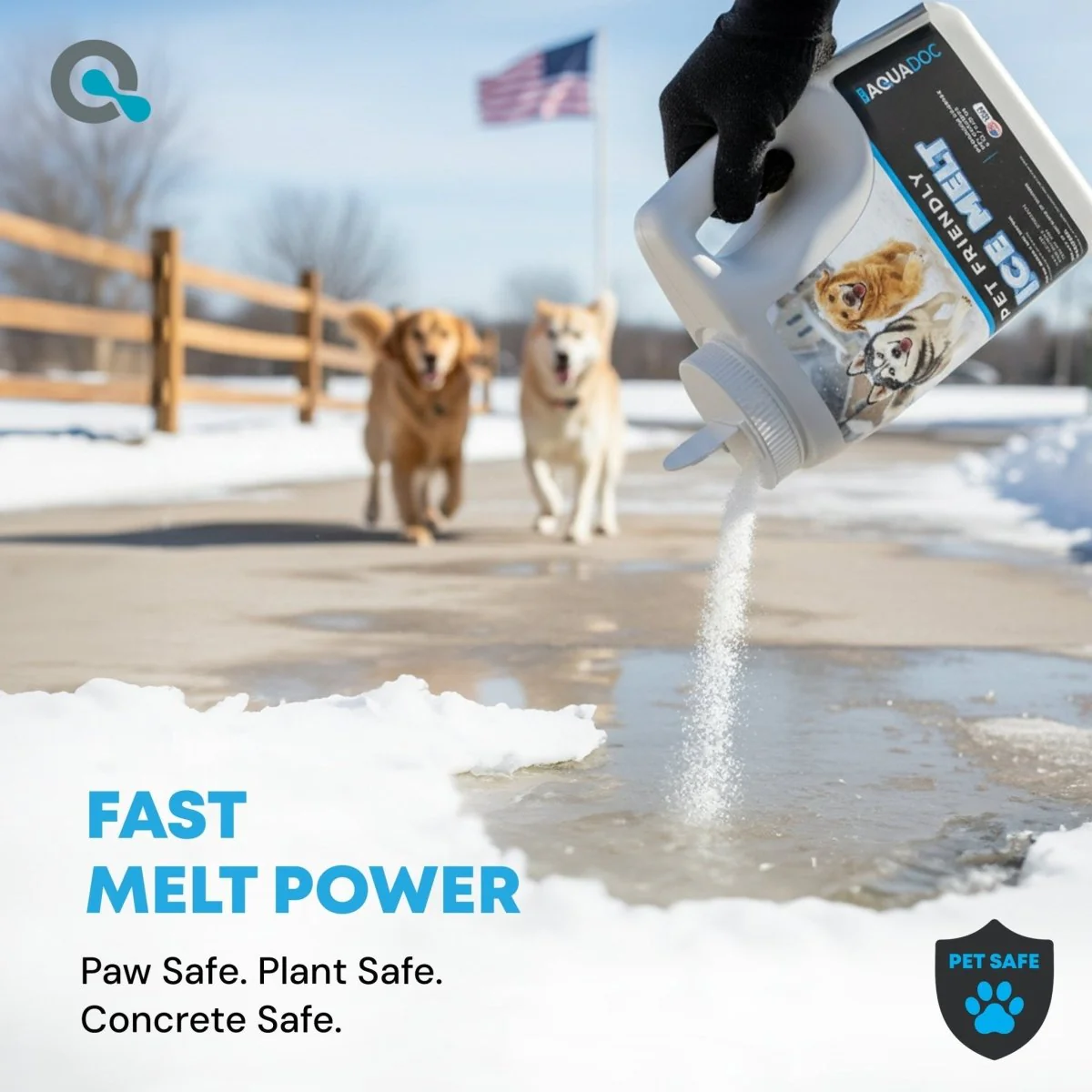 AquaDoc Pet Safe Ice Melt (Magnesium Chloride) - Image 2