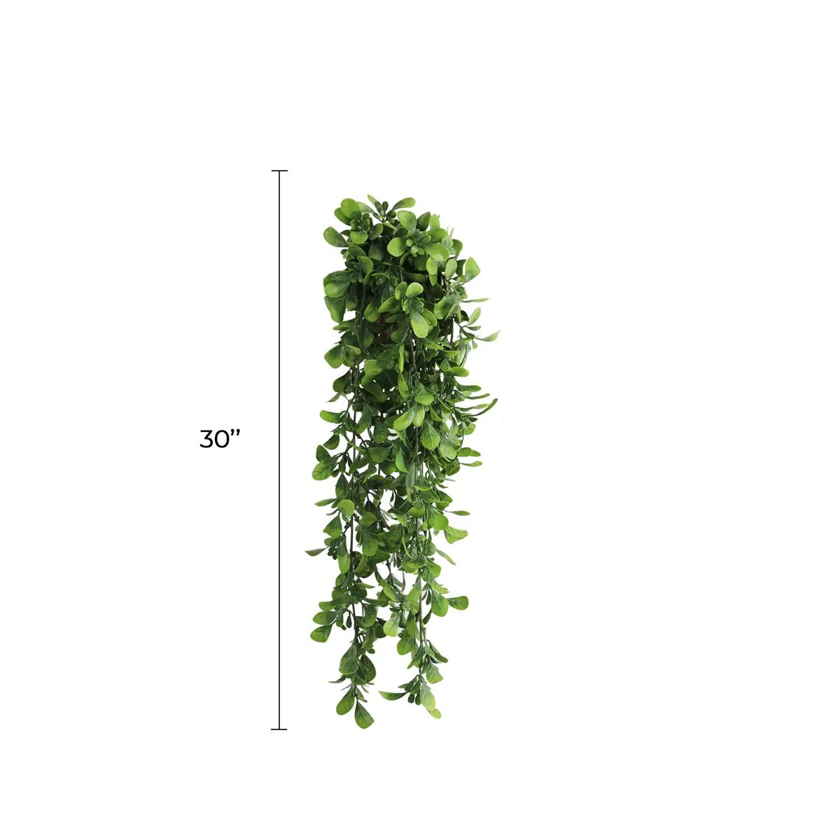 Artificial Creeping Fig Garland Bushes (UV Resistant & Fire Rated | 7.1in x 30in | 18cm x 76cm Each) - Image 2