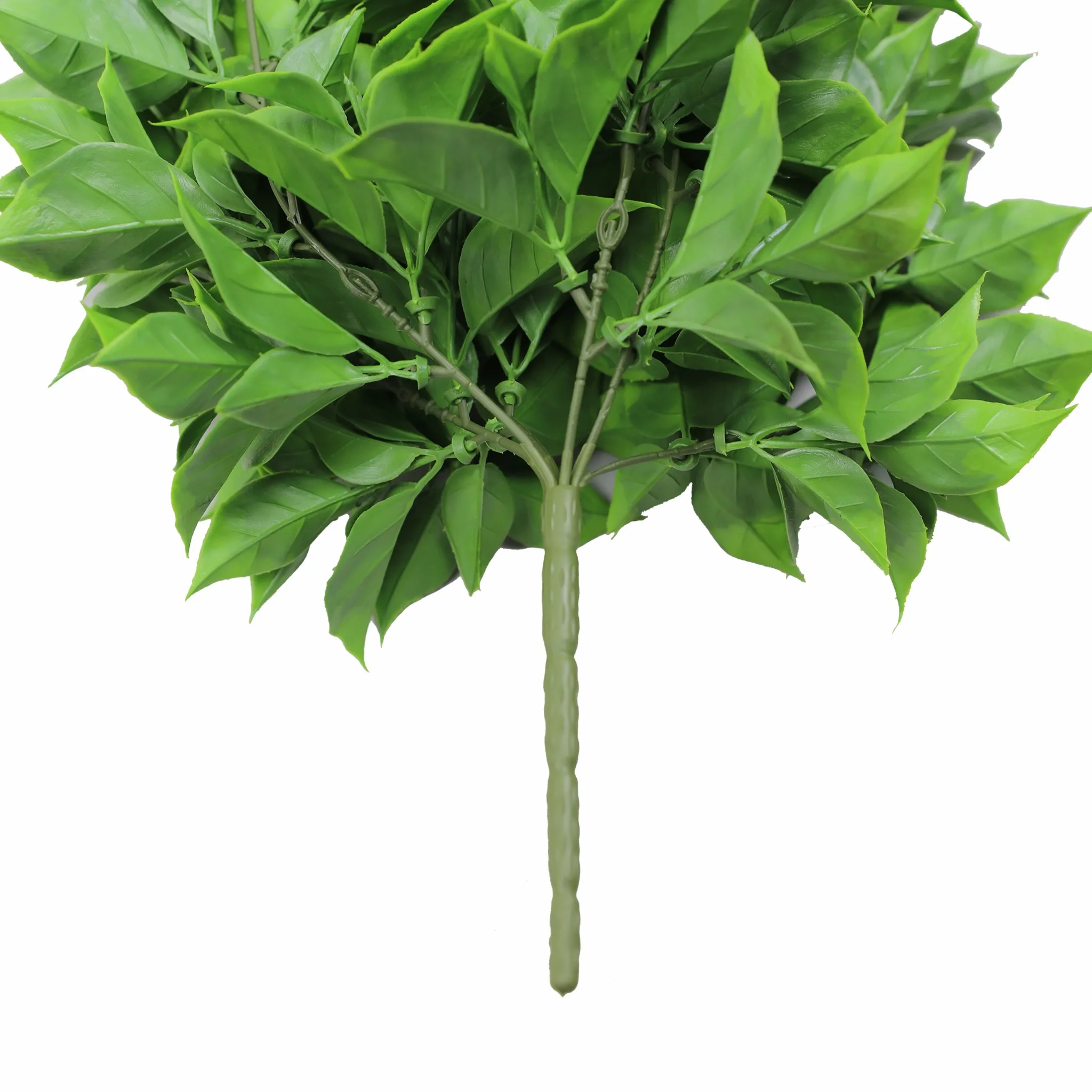 Artificial Dense Hanging Flowering Pothos Bushes – Vivid Green UV Resistant & Fire Rated | 10.6in x 28.5in (27cm x 72cm Each) - Image 7