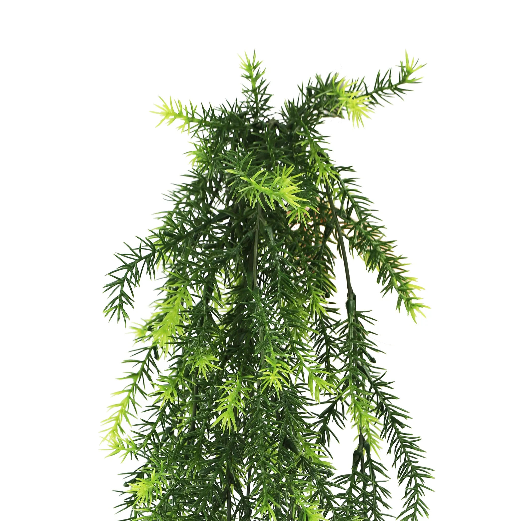 Artificial Hanging Cedar Vine Garland Bushes UV Resistant & Fire Rated | 7.8in x 30in (20cm x 76cm Each) - Image 3