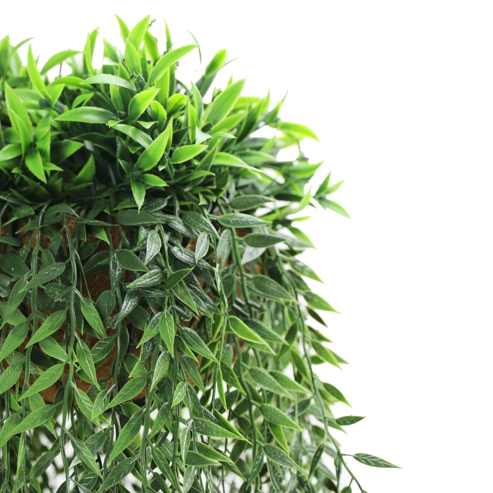 Artificial Hanging Fern Basket UV Resistant (13.8in x 55.1in /35cm x 140cm ) - Image 4