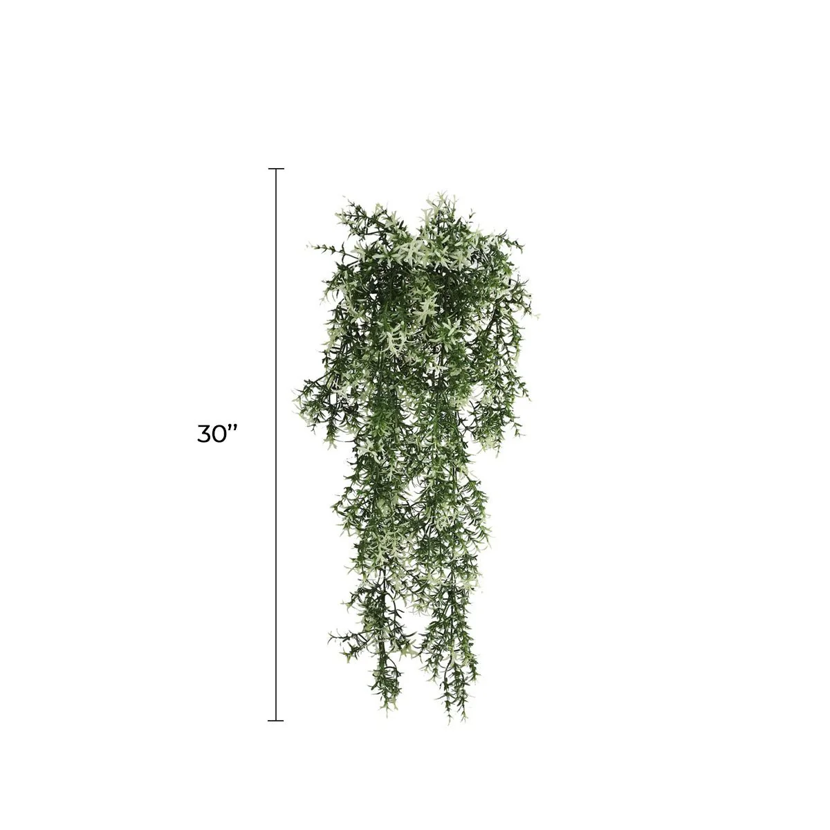 Artificial Hanging Star Jasmine Vine UV Resistant and FR 7.8x30" - Image 2