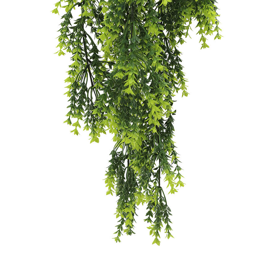 Artificial Hanging Vivid Green Dense Fern Plant 30" UV Resistant - Image 4