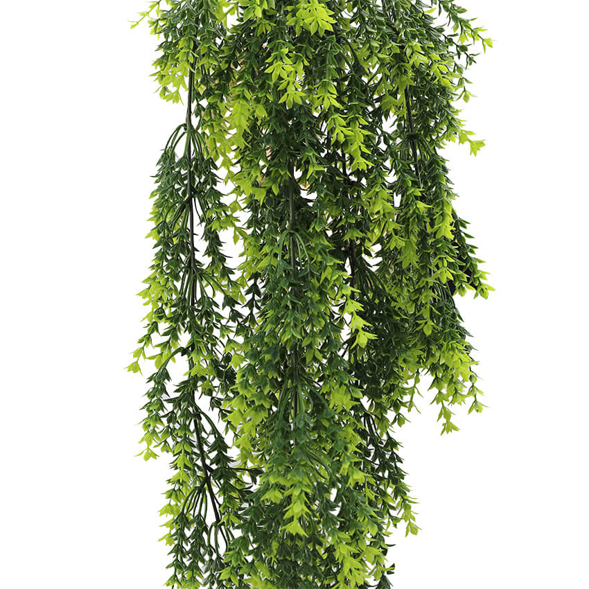 Artificial Hanging Vivid Green Dense Fern Plant 30" UV Resistant - Image 5
