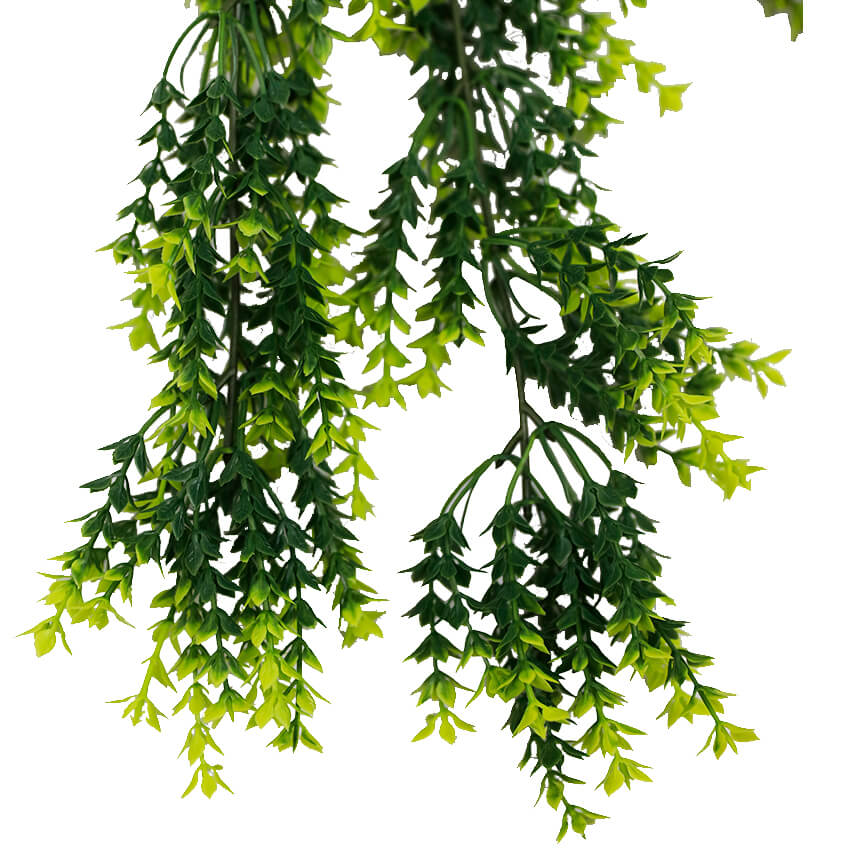 Artificial Hanging Vivid Green Dense Fern Plant 30" UV Resistant - Image 7