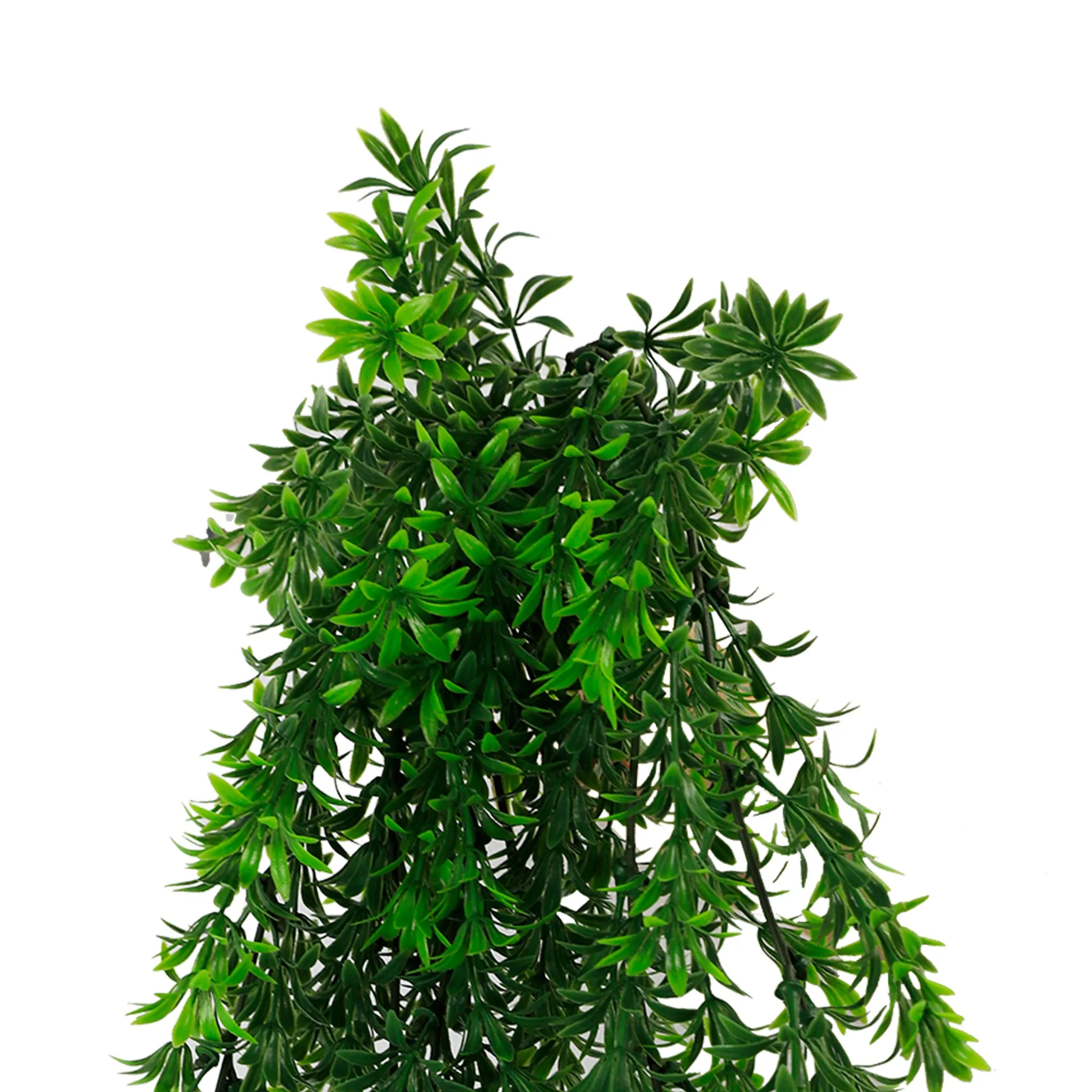 Artificial Hanging Willow Leaf Garland Bushes UV Resistant & Fire Rated | 7.1in x 30in (18cm x 76cm Each) - Image 3