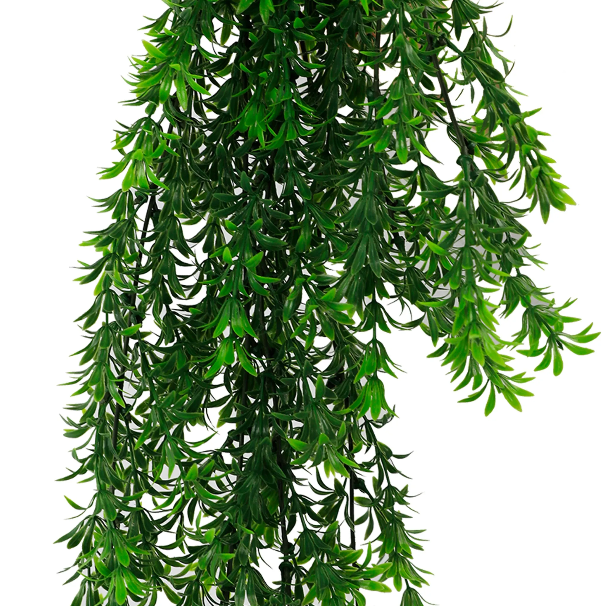 Artificial Hanging Willow Leaf Garland Bushes UV Resistant & Fire Rated | 7.1in x 30in (18cm x 76cm Each) - Image 4