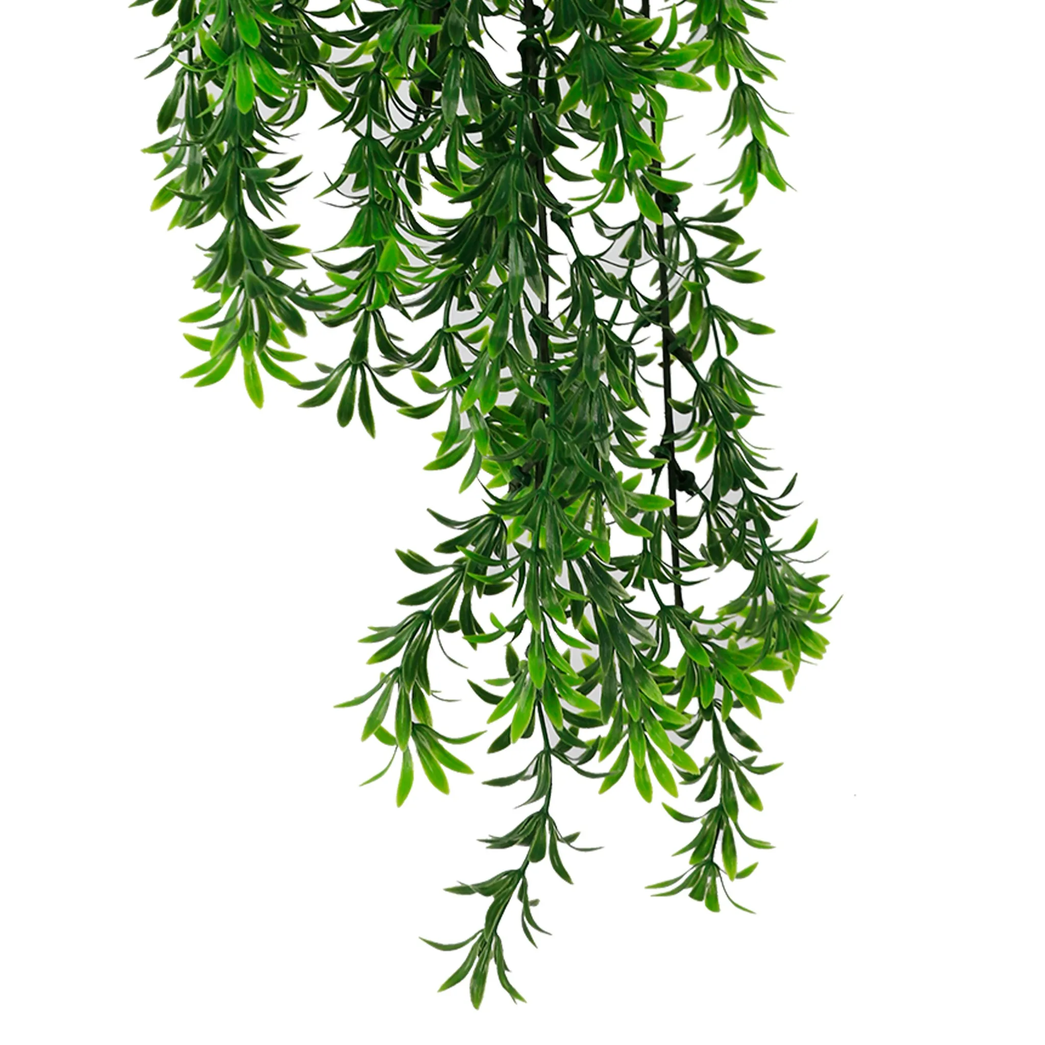Artificial Hanging Willow Leaf Garland Bushes UV Resistant & Fire Rated | 7.1in x 30in (18cm x 76cm Each) - Image 5