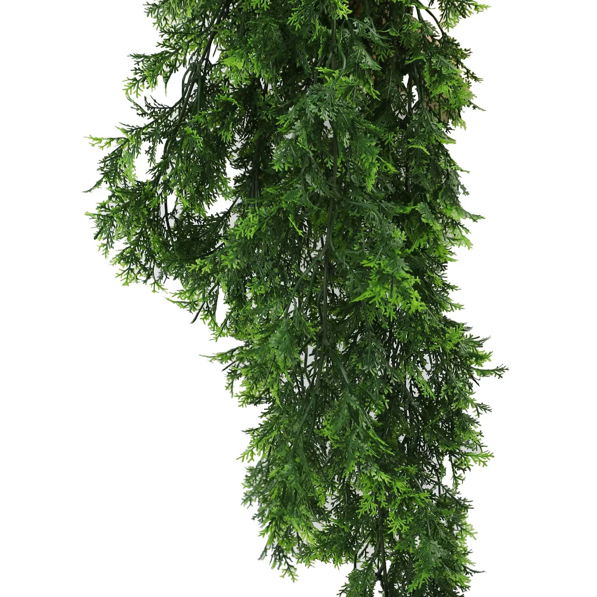 Artificial Mossy Hanging Cedar Vine Garland – UV Resistant & Fire Rated (8.6in x 30in | 22cm x 76cm) - Image 4