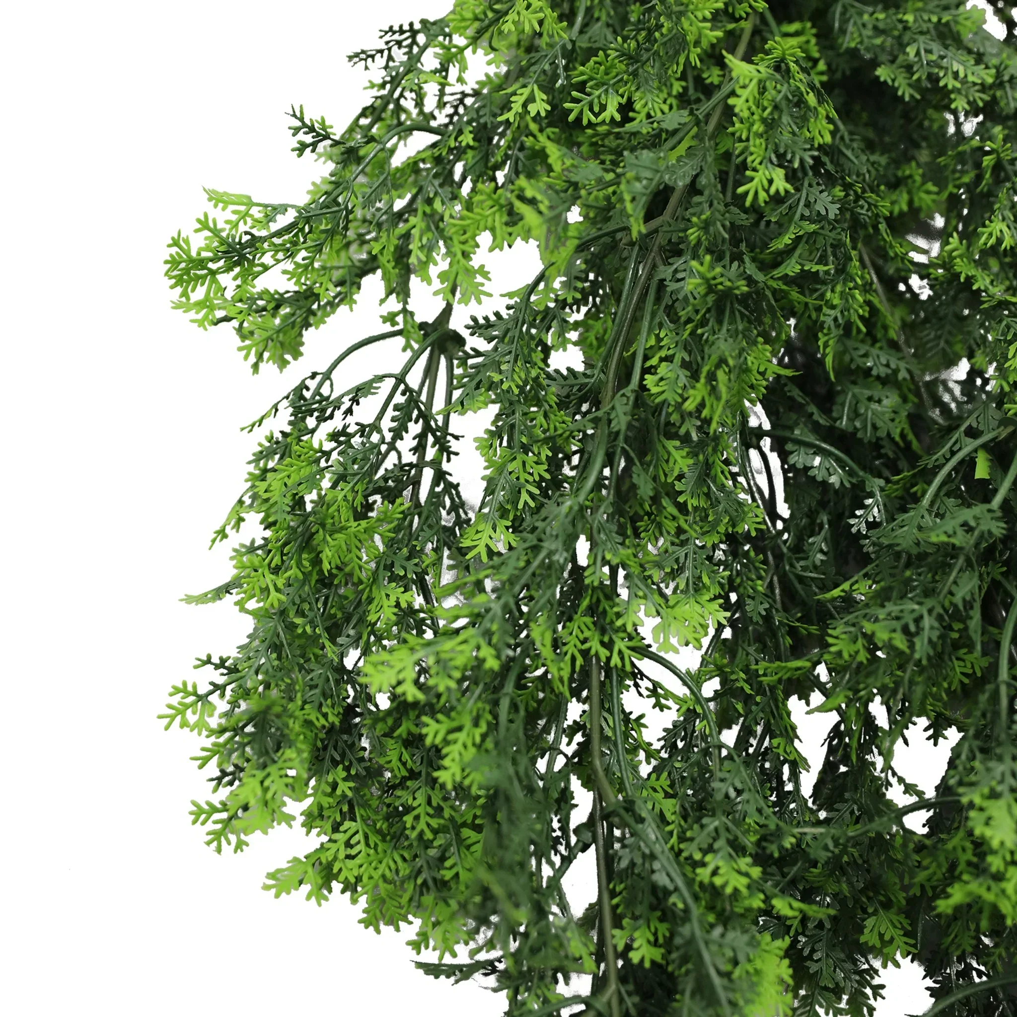 Artificial Mossy Hanging Cedar Vine Garland – UV Resistant & Fire Rated (8.6in x 30in | 22cm x 76cm) - Image 6