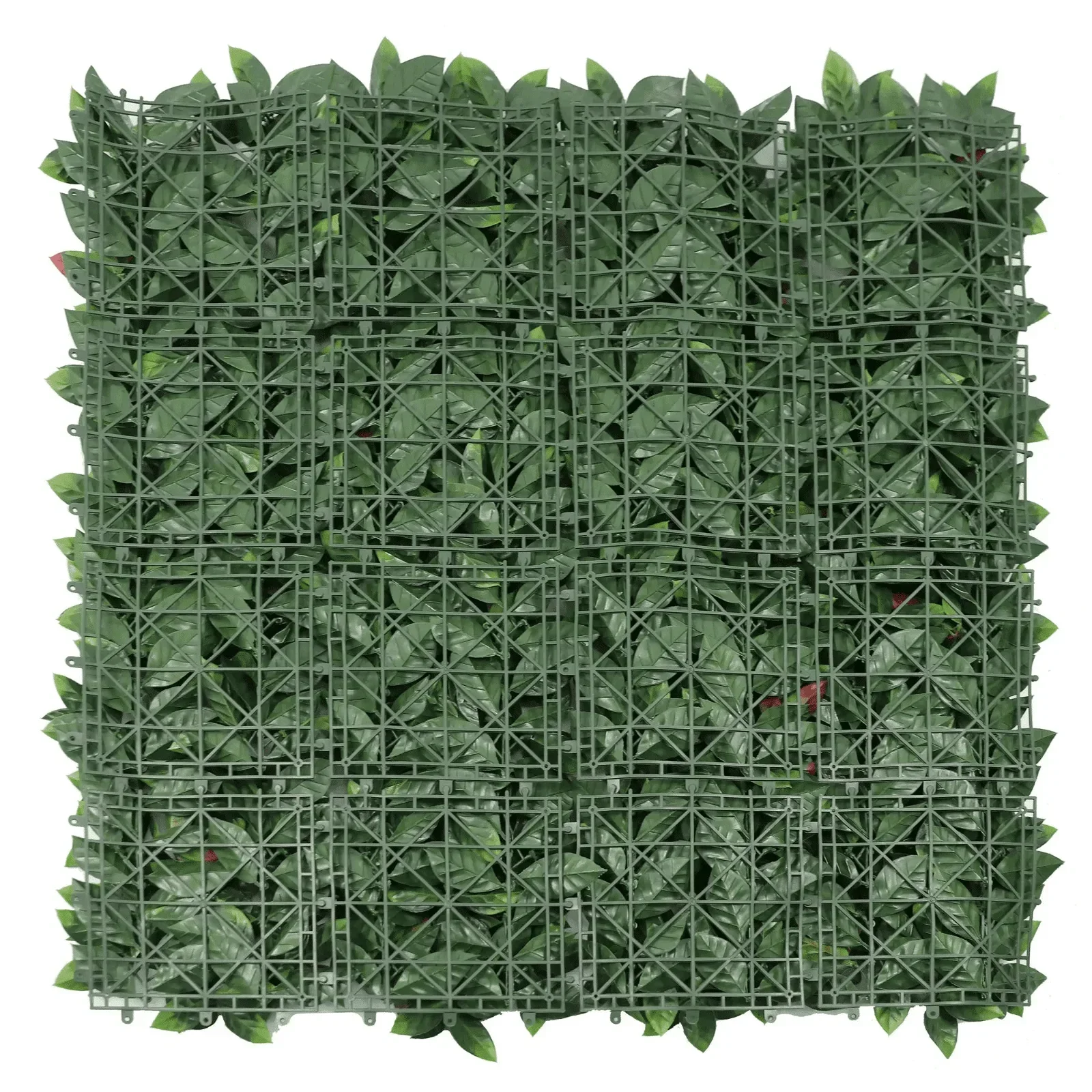 Artificial Photinia Hedge Panel Wall 40" x 40" 11SQ FT Commercial Grade UV Resistant - Image 4