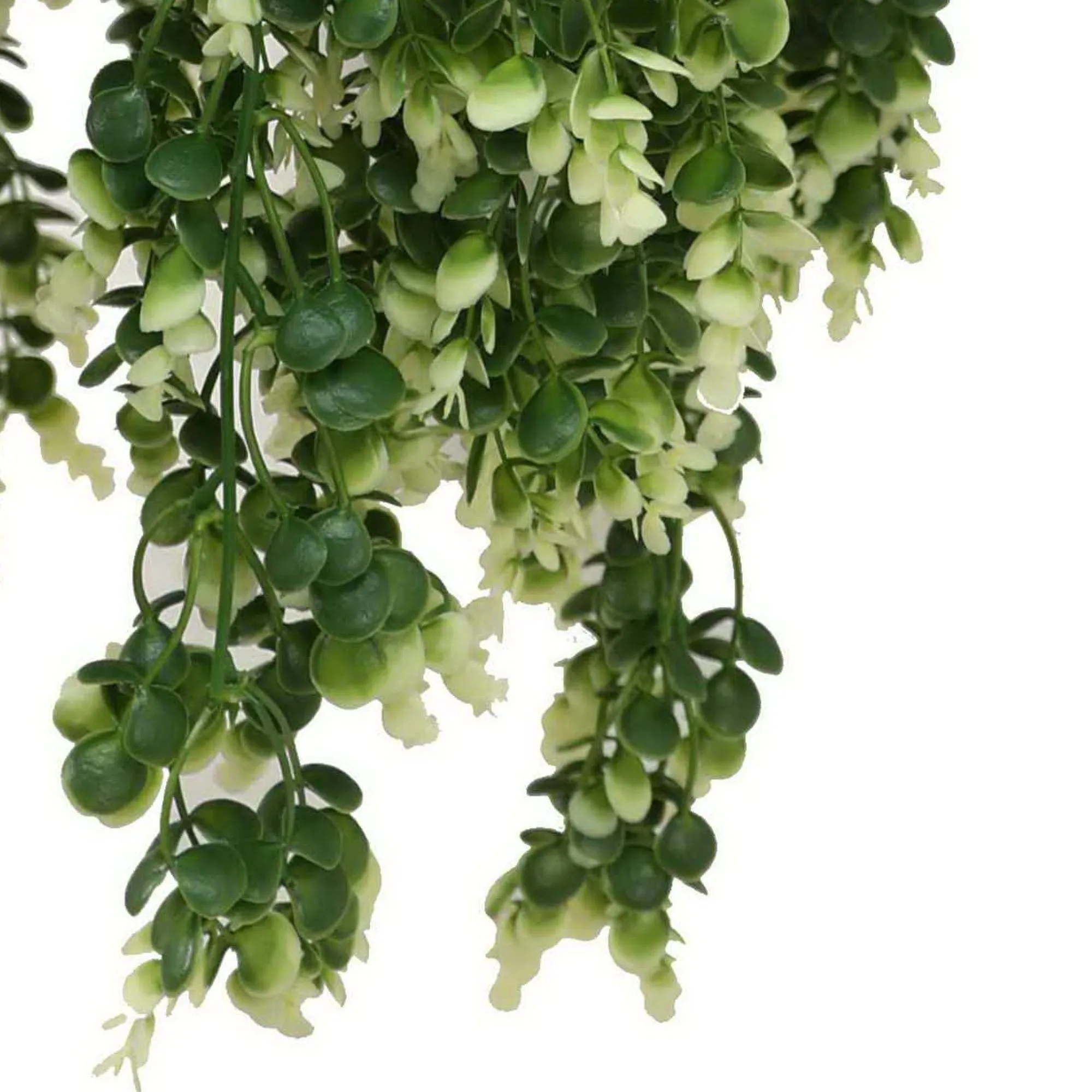 Artificial Spring Evergreen Hanging Basket UV Resistant (Outdoor Proof) - Image 3