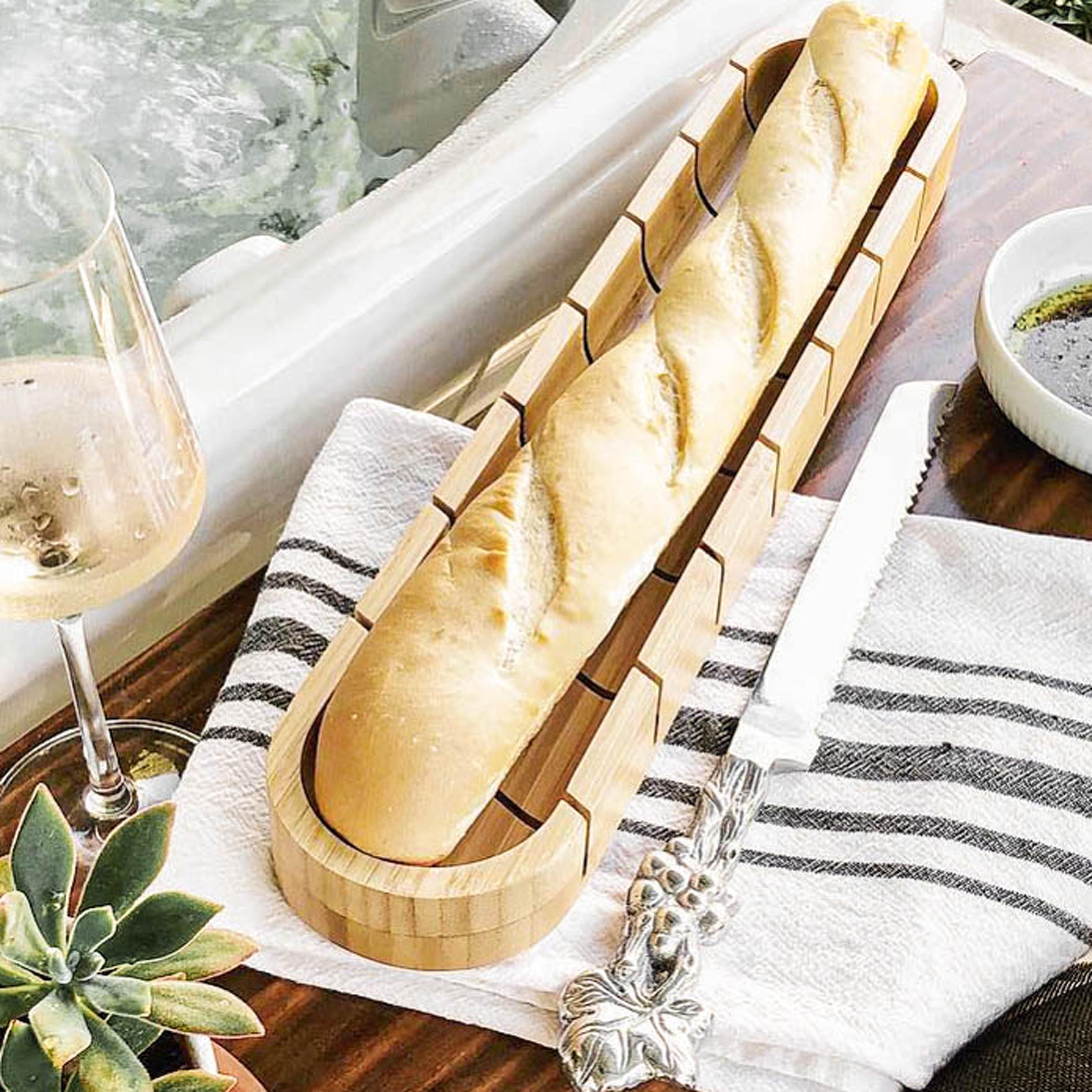 Baguette Board with Grape Bread Knife - Image 12