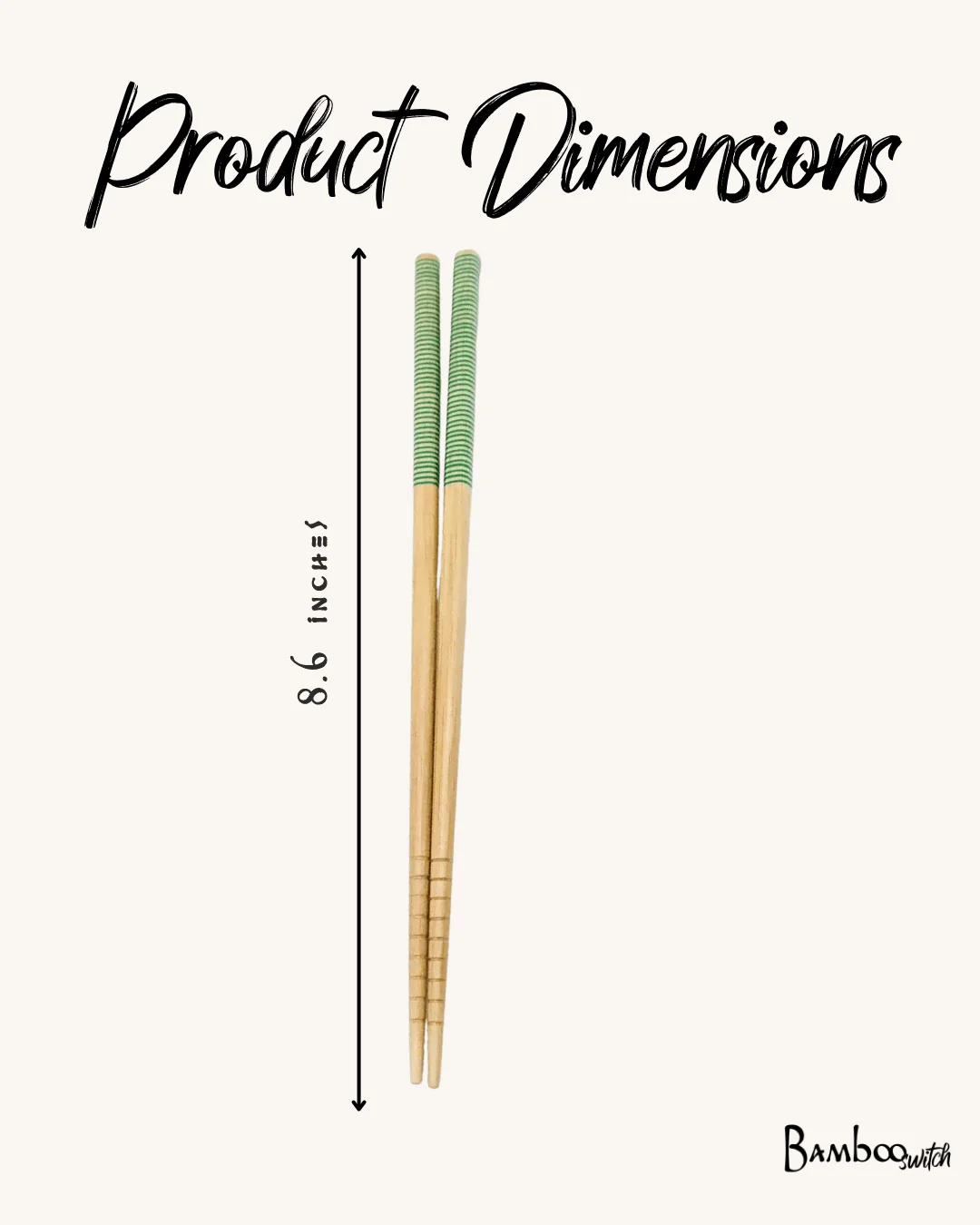 Bamboo Chopsticks | Set of 2 - Image 5