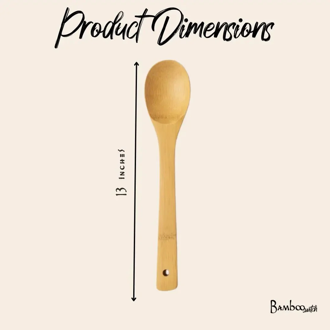 Bamboo Slanted Spatula - Image 6
