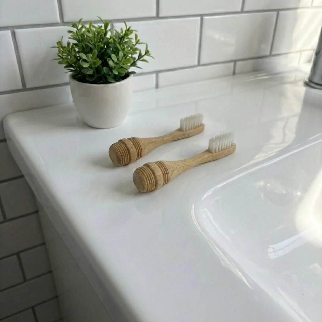 Bamboo Travel Toothbrush Replacement Heads