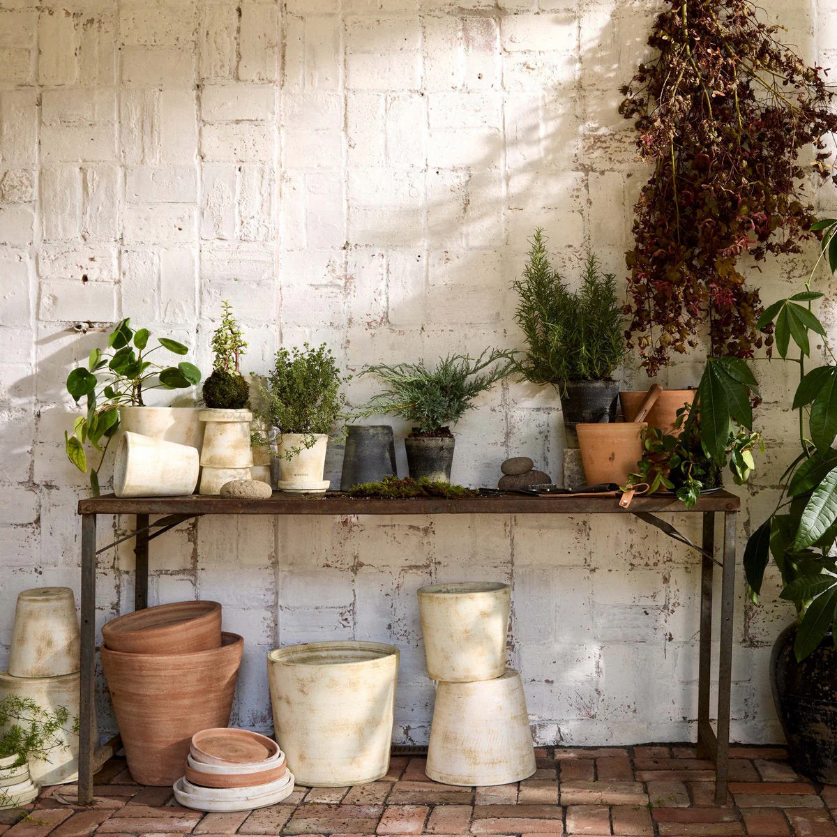 Basic Planter, White Patina - Image 6