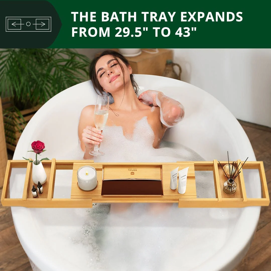 Bathtub Caddy Tray, Natural - Image 3