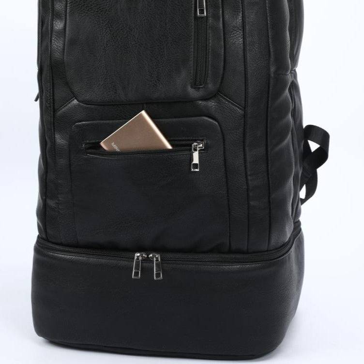 Black Leather Patented Carry-on Bag (XL Design) (Only 300 Made) - Image 13