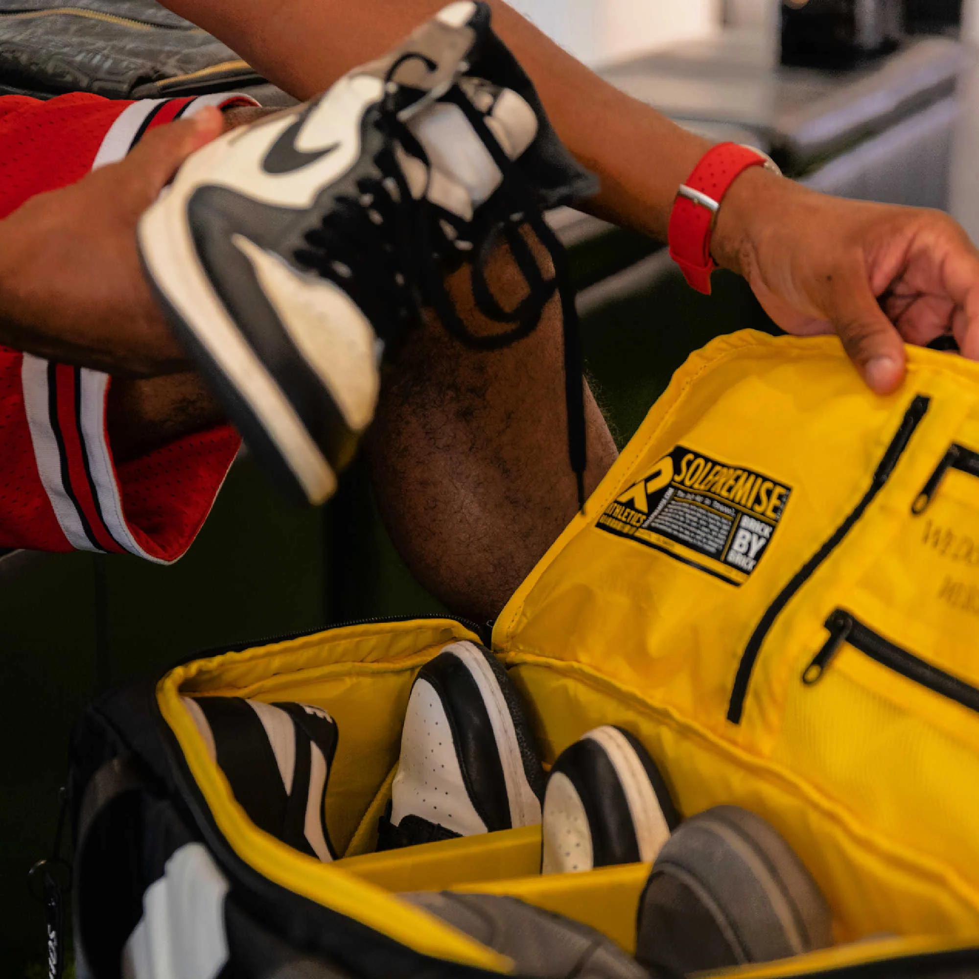 Black Sneaker Duffle - Image 6