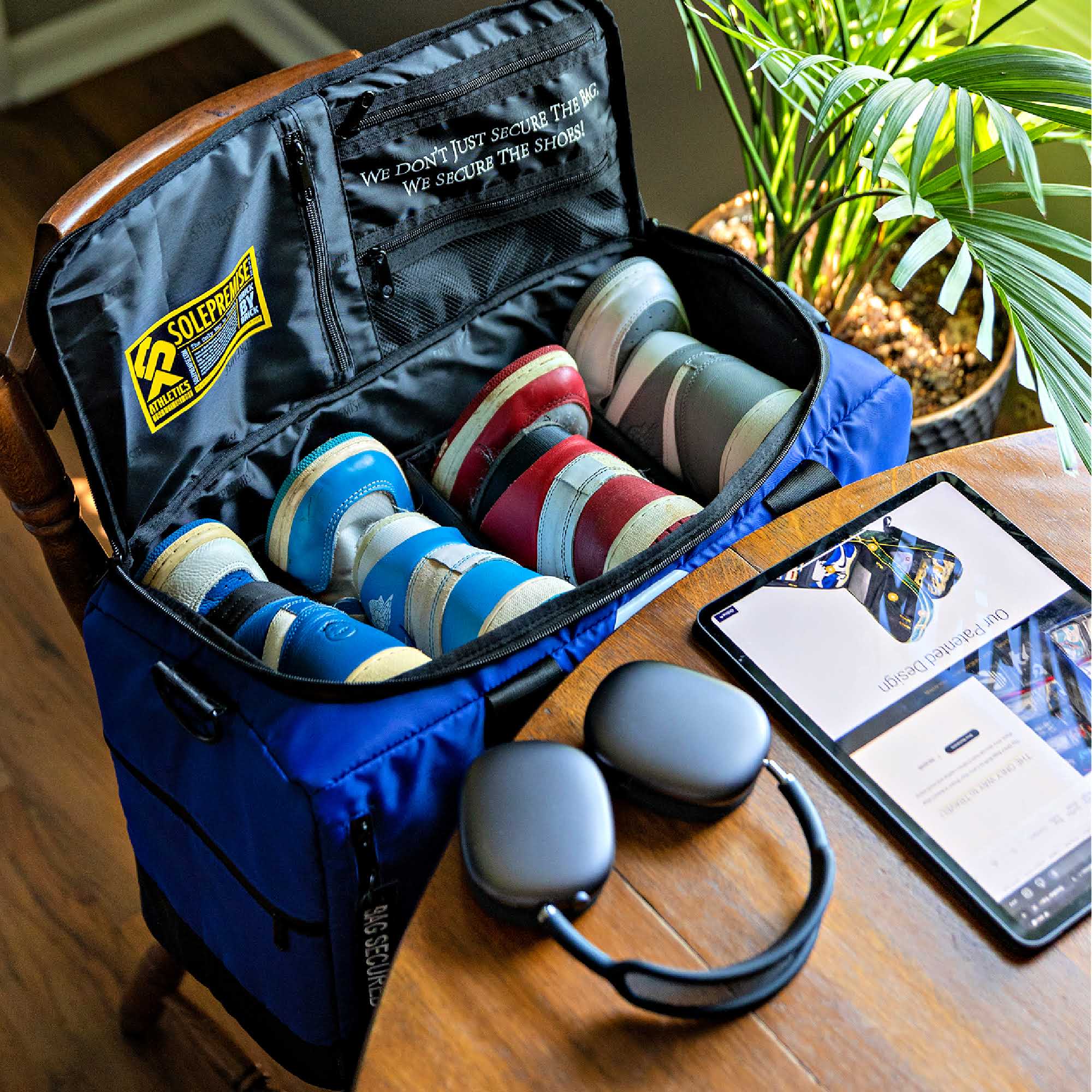 Blue Sneaker Duffle - Image 8