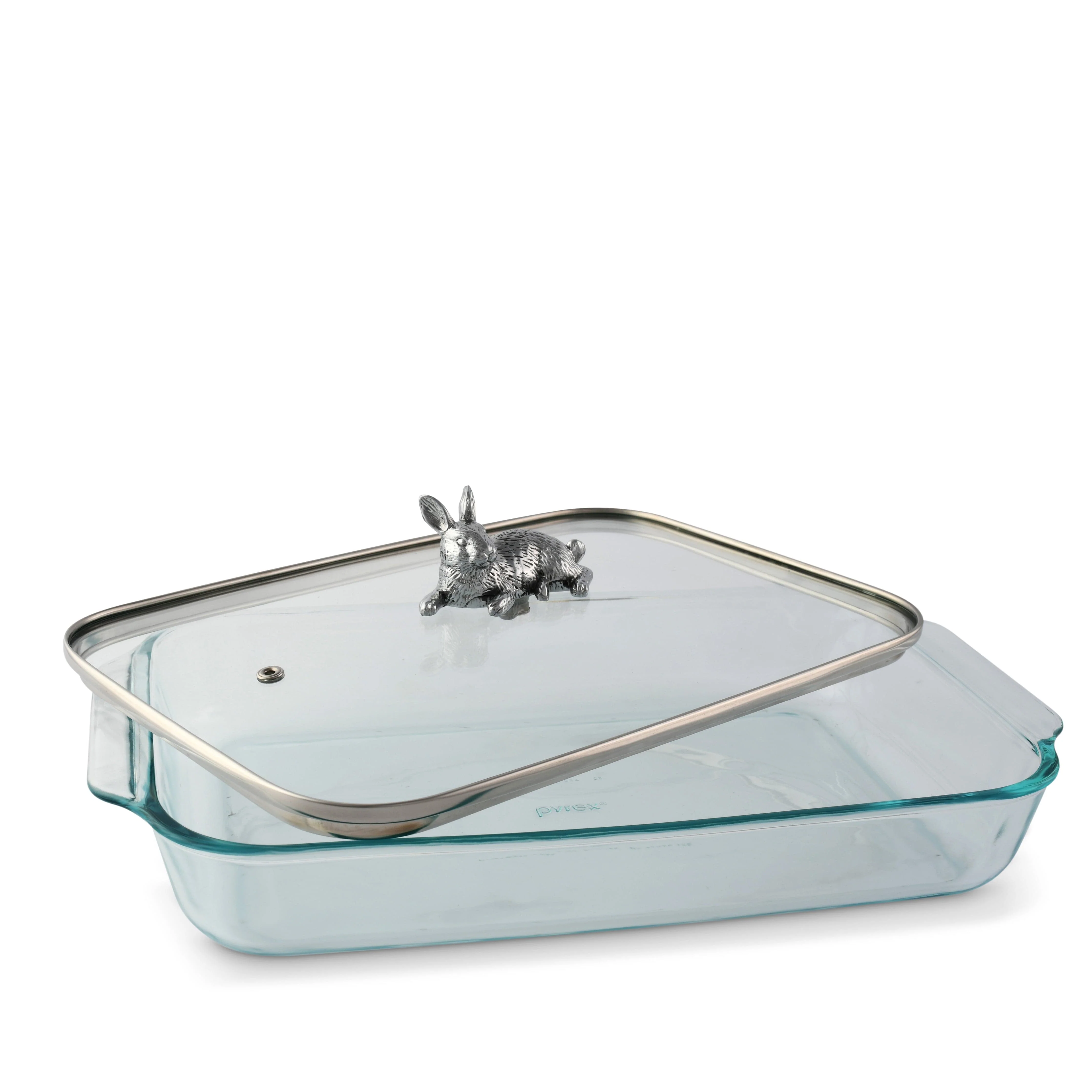 Bunny Lid with Pyrex 3 quart Baking Dish - Image 5