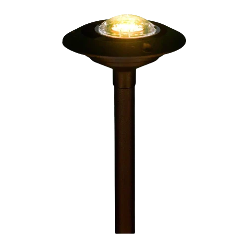 CDPA52 3W 12V AC/DC 3000K Warm White Integrated LED Aluminum Low Voltage Landscape Lighting 3 Tier Pagoda Path Light - Image 2