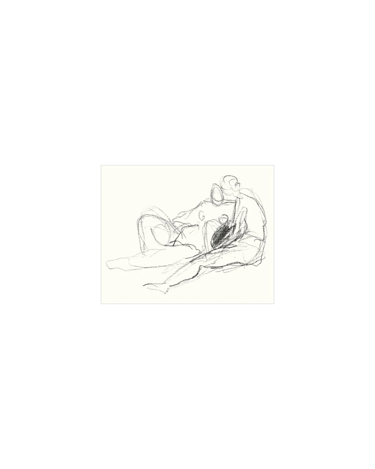 Charcoal Figure VI - Image 2