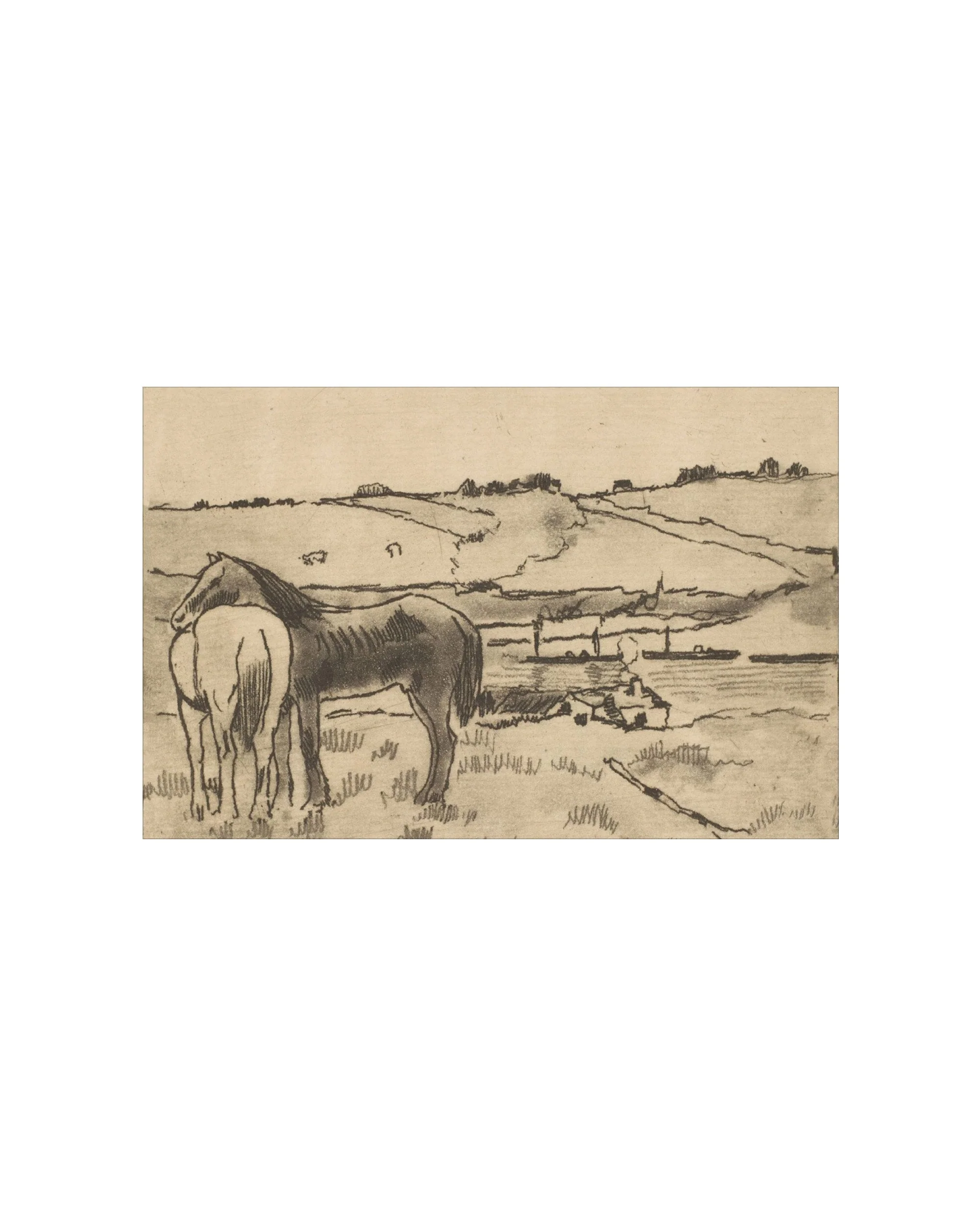 Charcoal Horses - Image 6