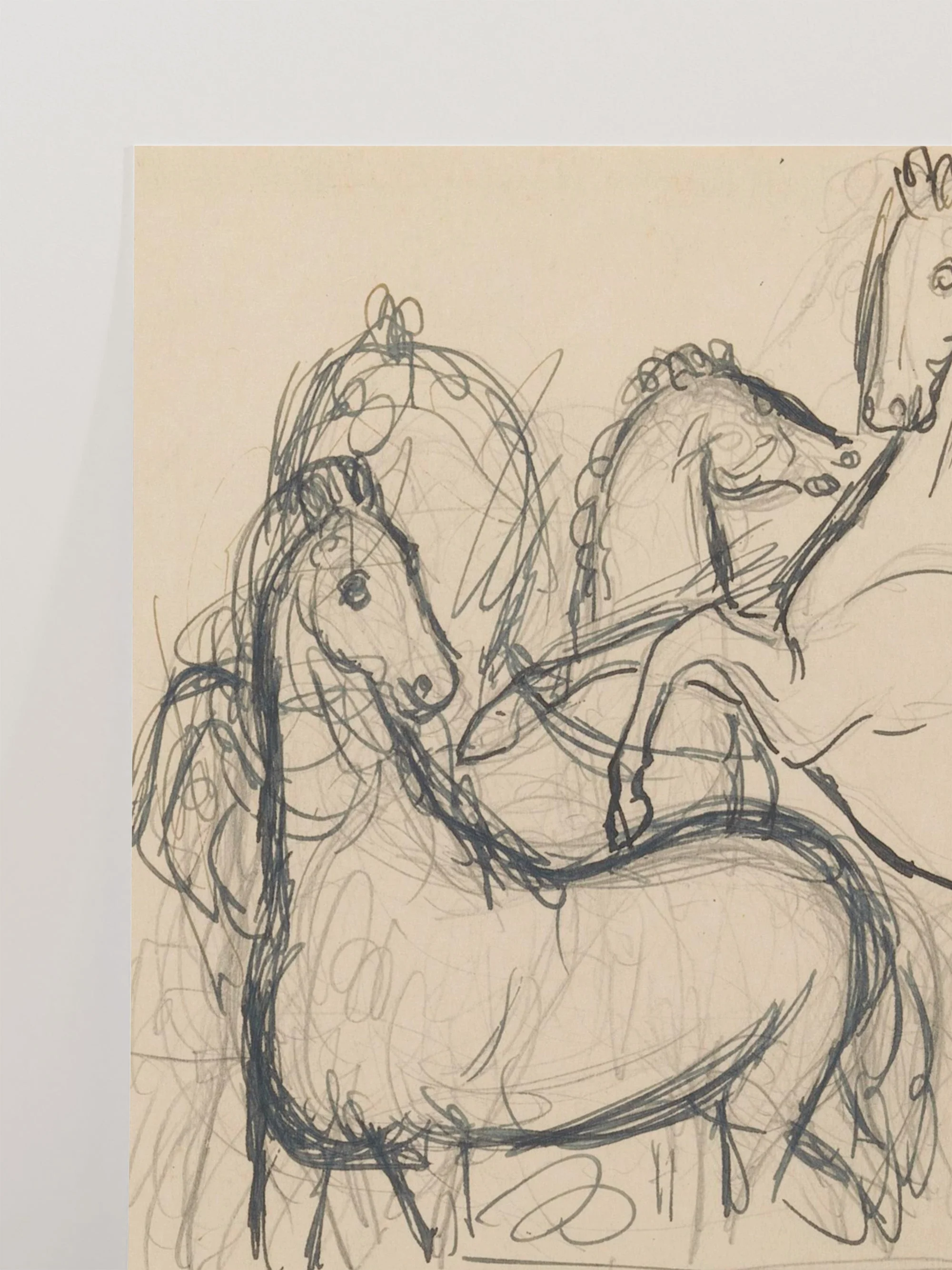 Charcoal Horses II - Image 10