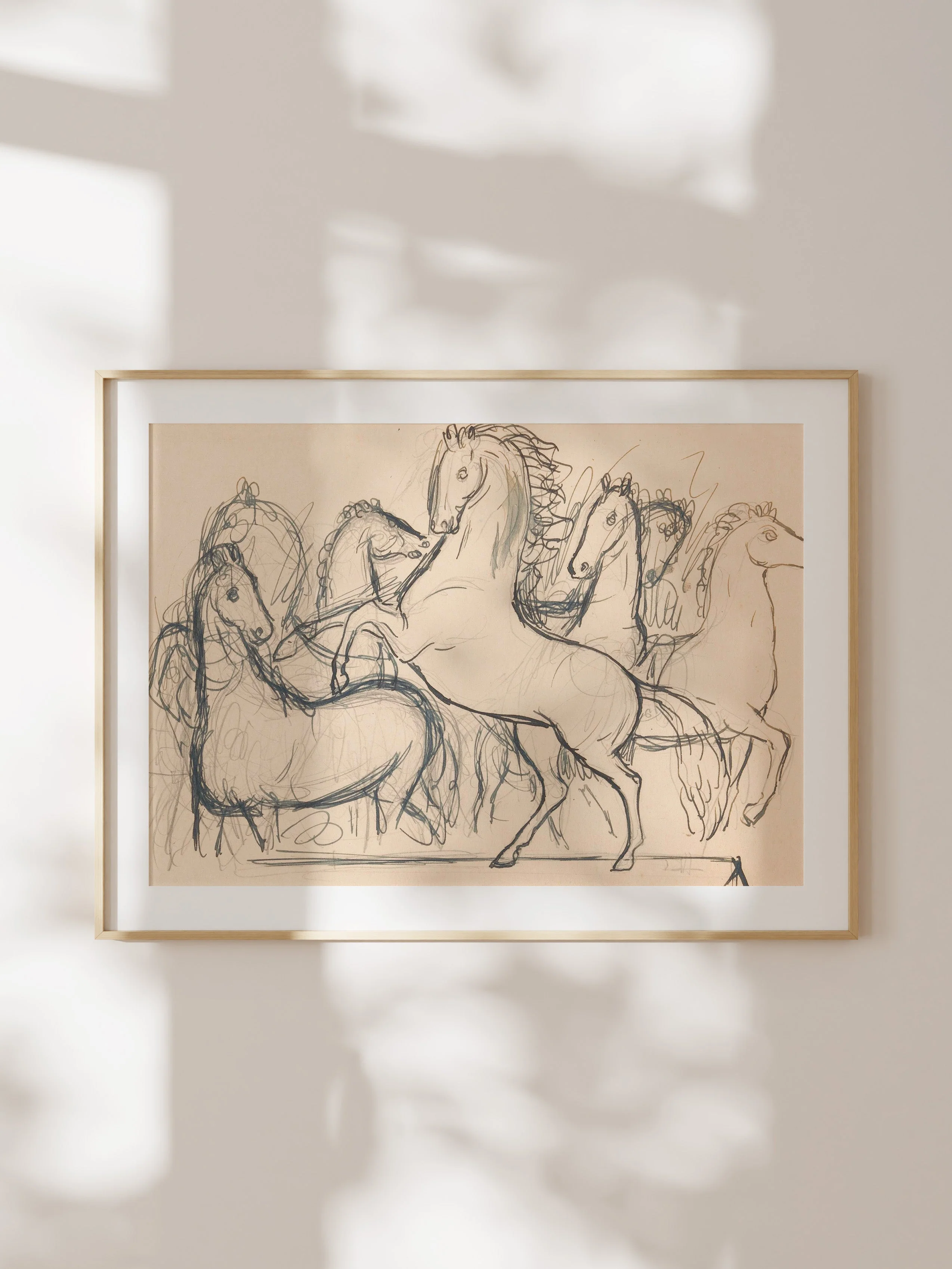 Charcoal Horses II - Image 11