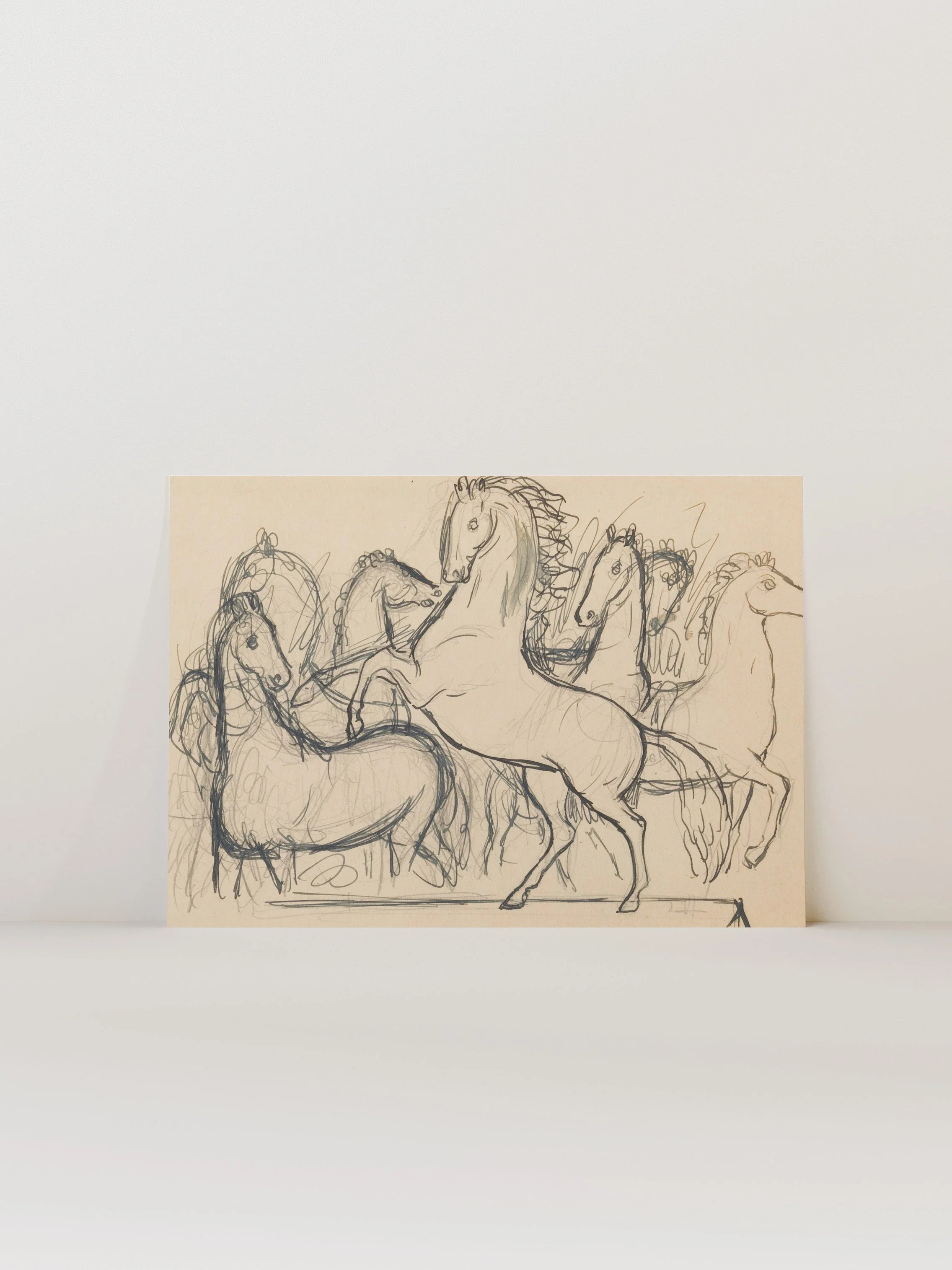 Charcoal Horses II - Image 3