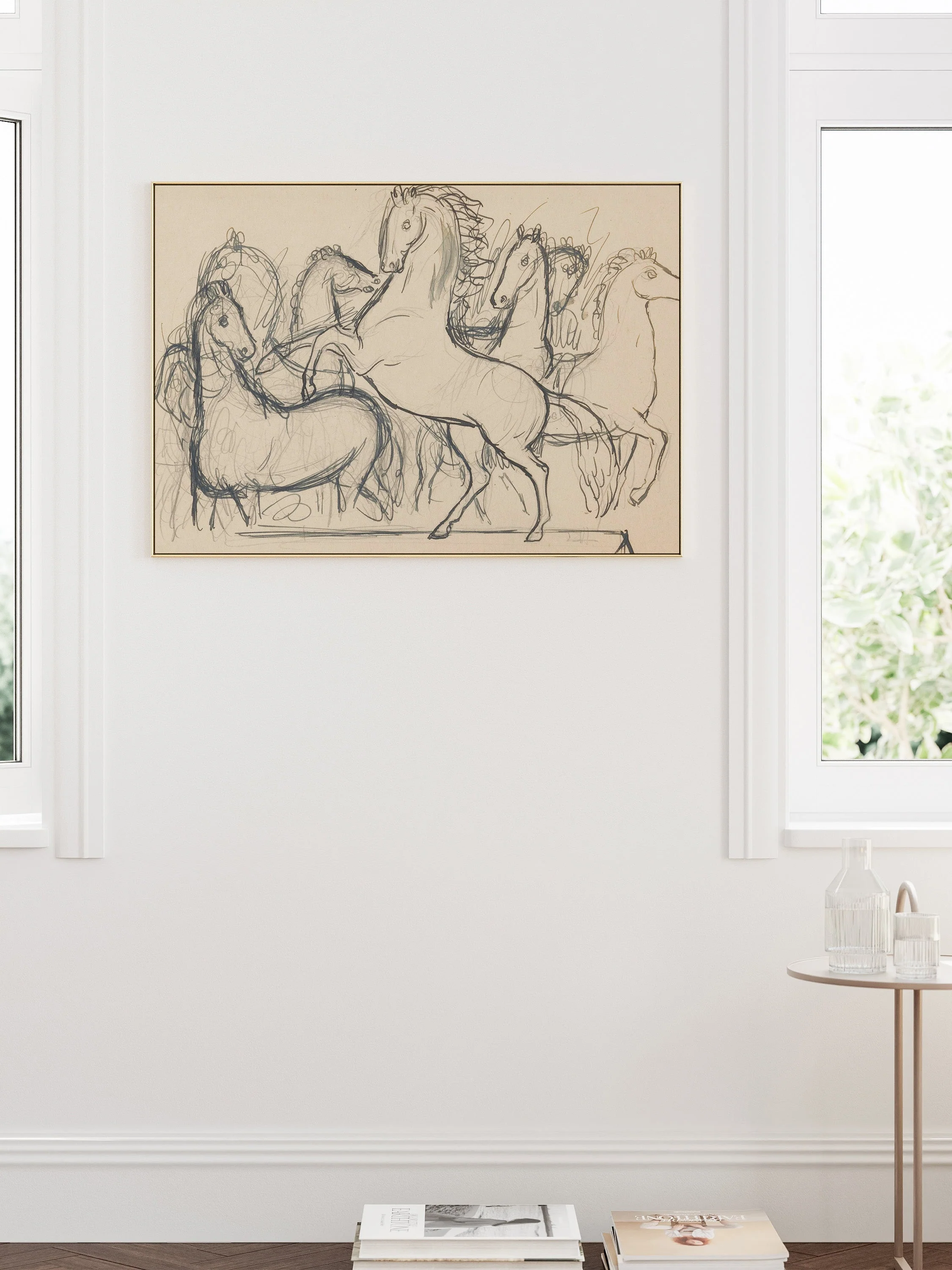 Charcoal Horses II - Image 6