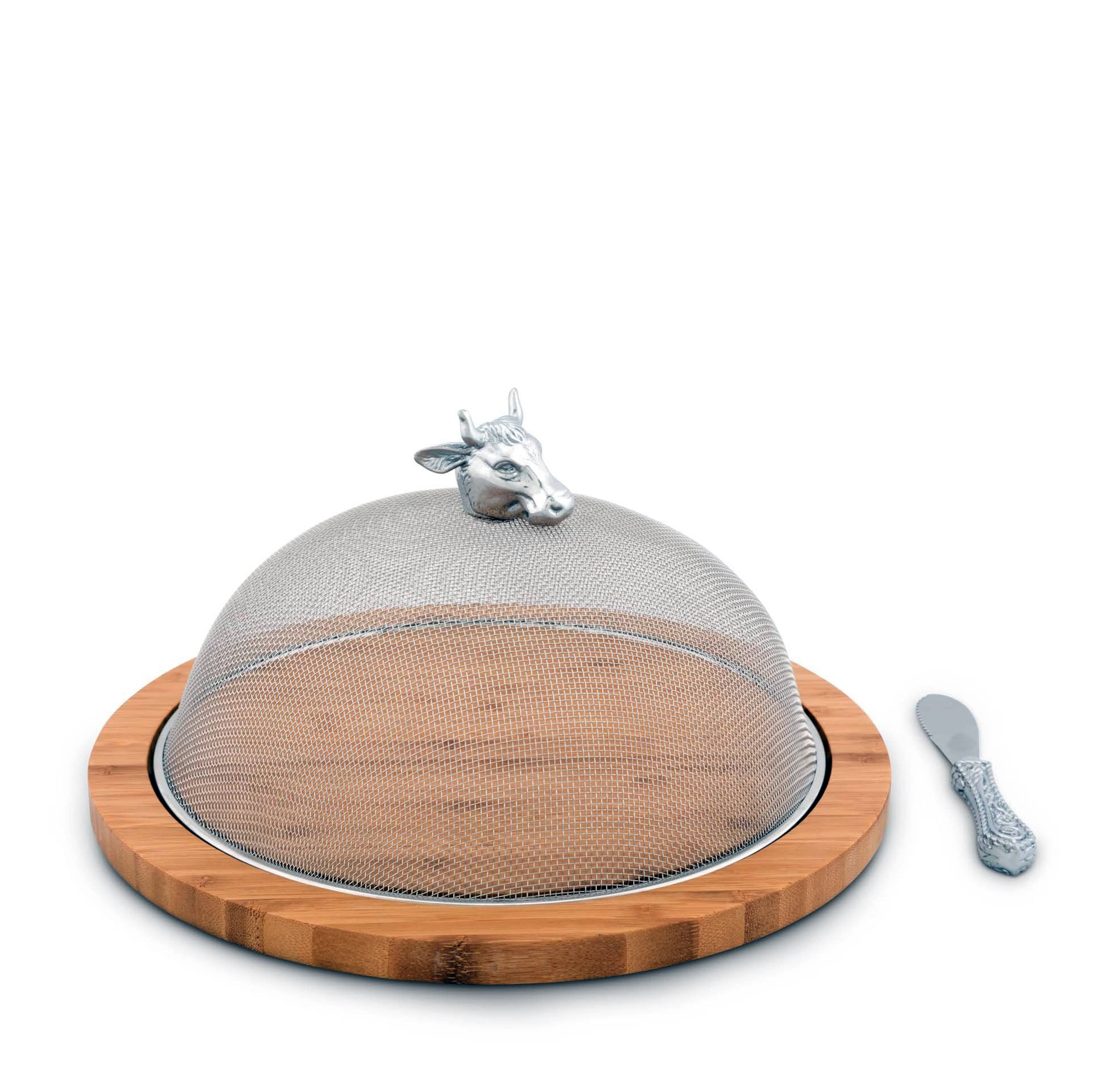 Cow Head 3 Piece Picnic Cheese Board / Spreader - Image 8