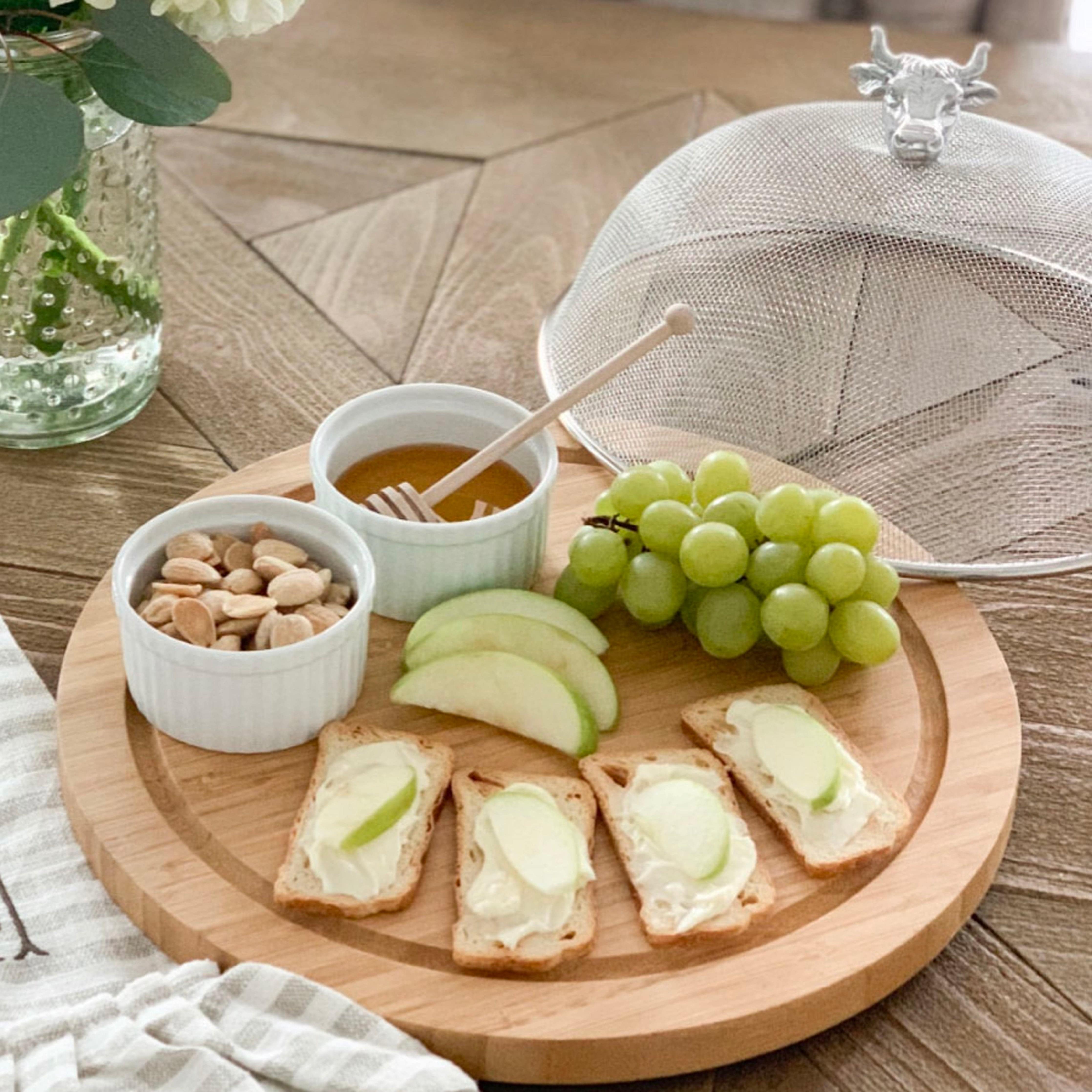 Cow Head 3 Piece Picnic Cheese Board / Spreader - Image 9