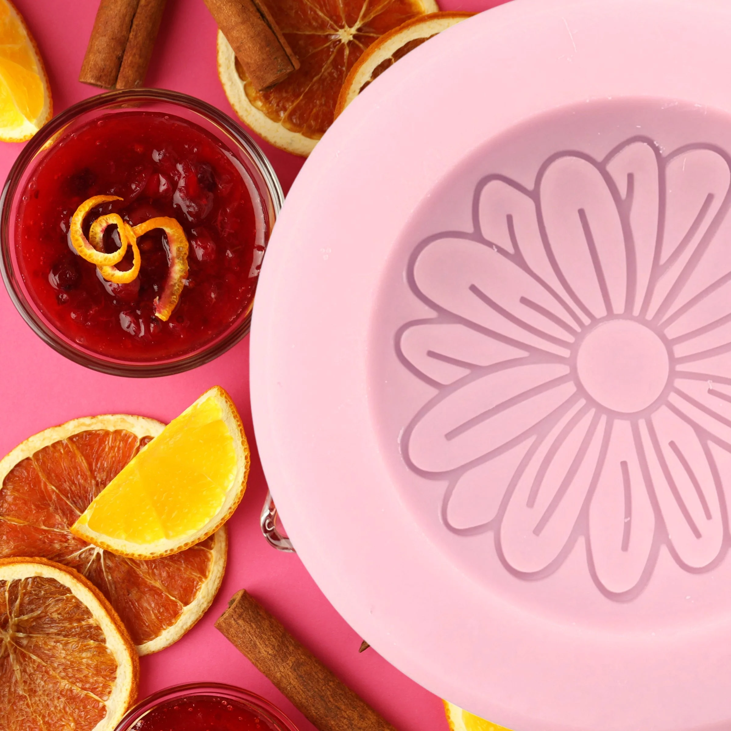 Cranberry Spice Scented Vessel - Flower - Image 2