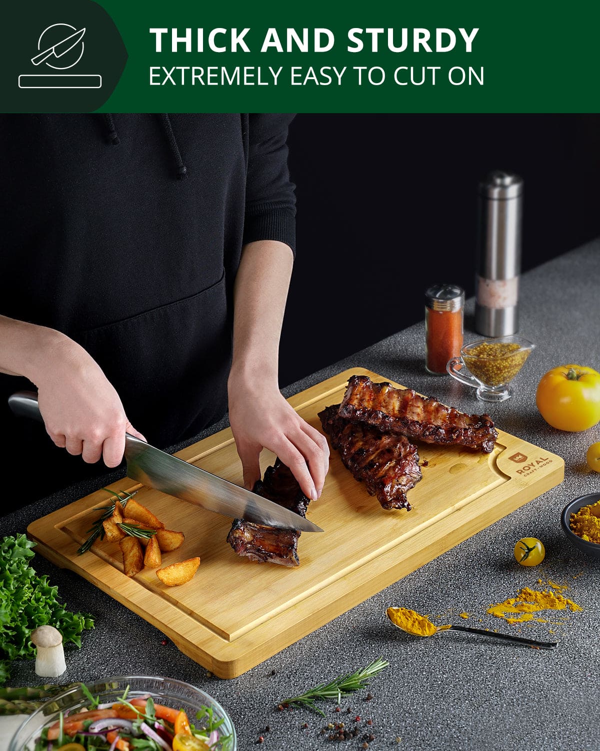 Cutting Board XL, 18”x12” - Image 5