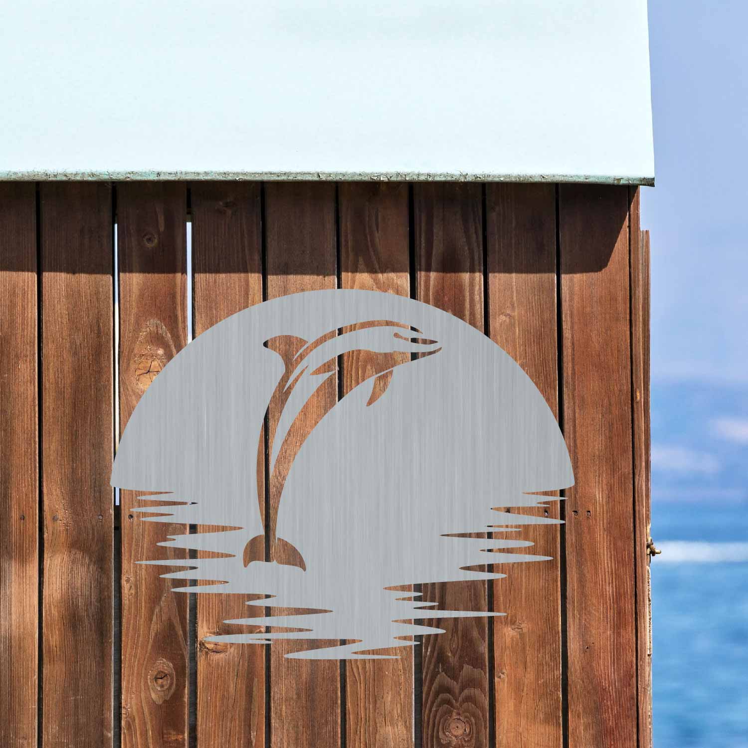 Dolphin Jumping Wall Art - Image 2