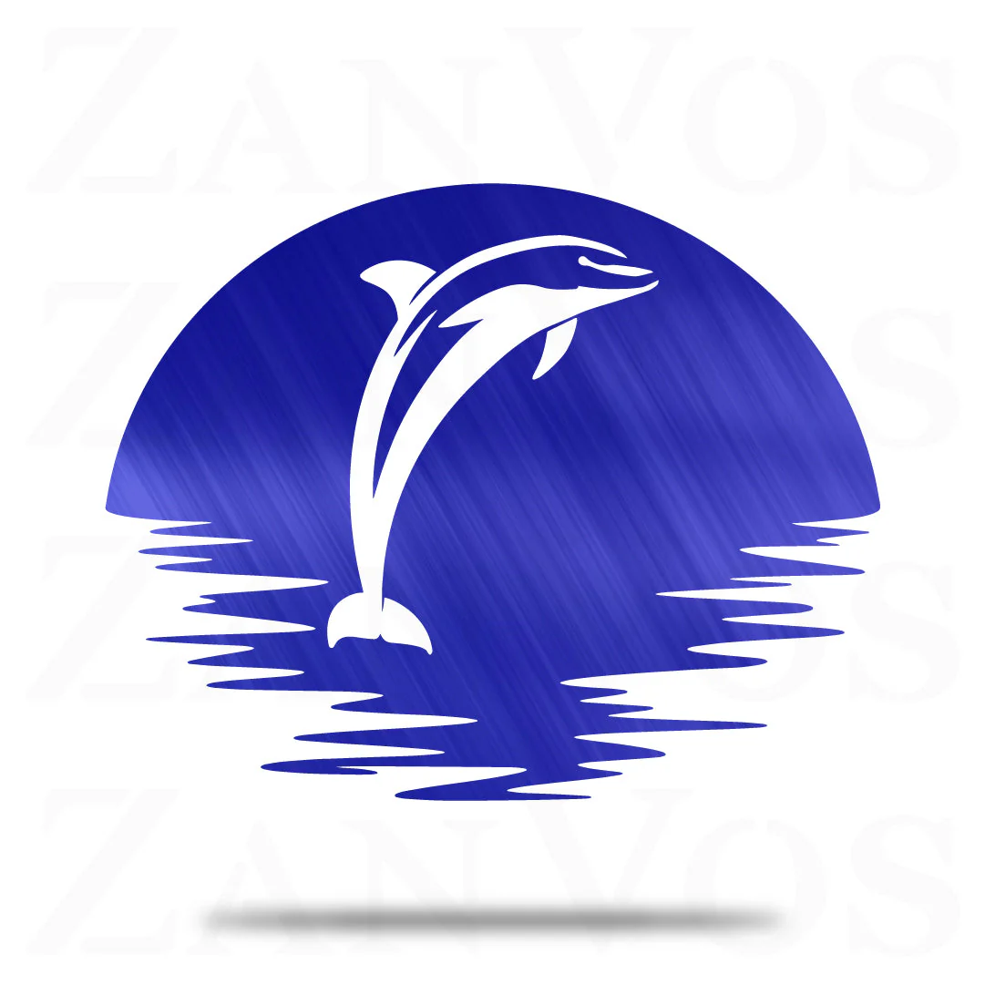 Dolphin Jumping Wall Art - Image 3