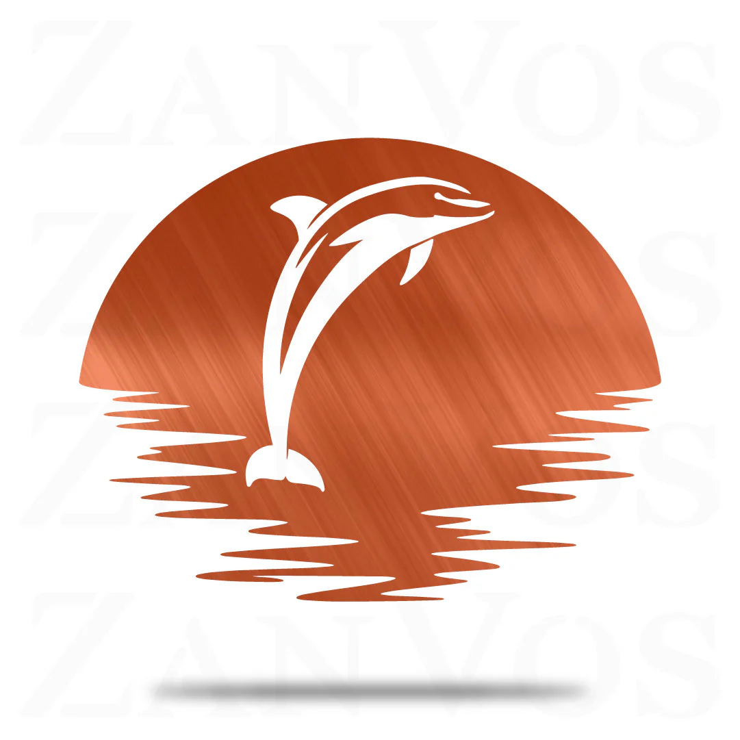 Dolphin Jumping Wall Art - Image 4