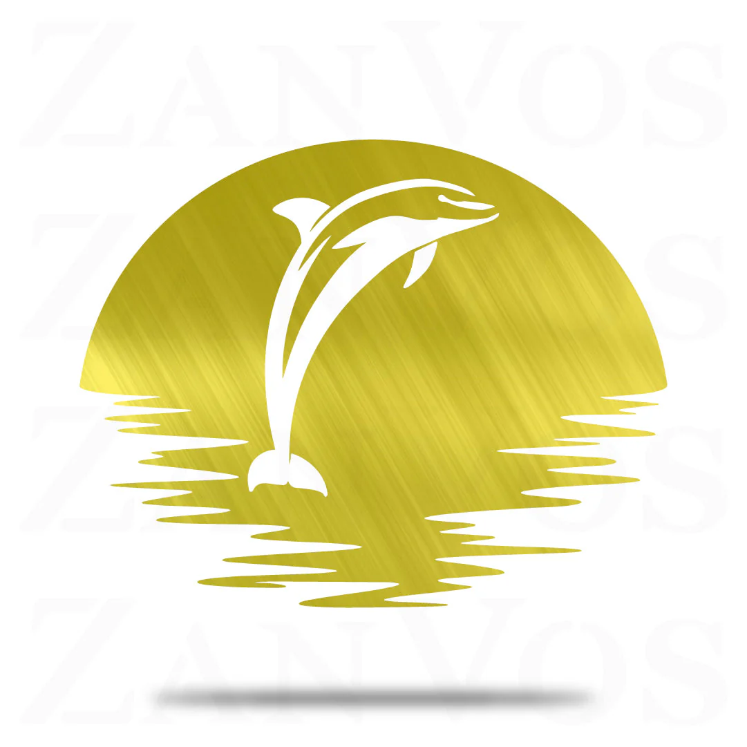 Dolphin Jumping Wall Art - Image 5