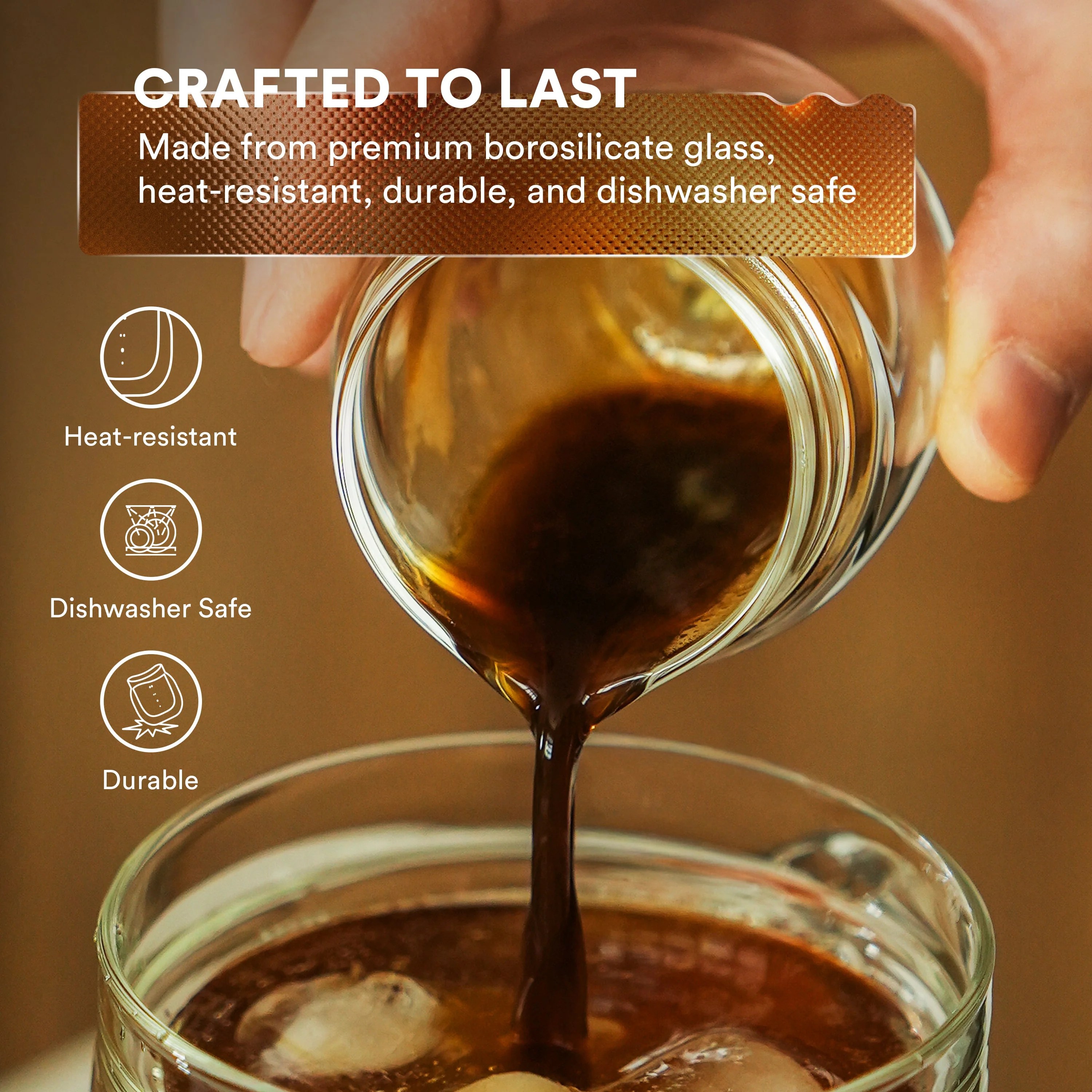 Double Wall Espresso Pouring Glass (Set of 2) - Image 9
